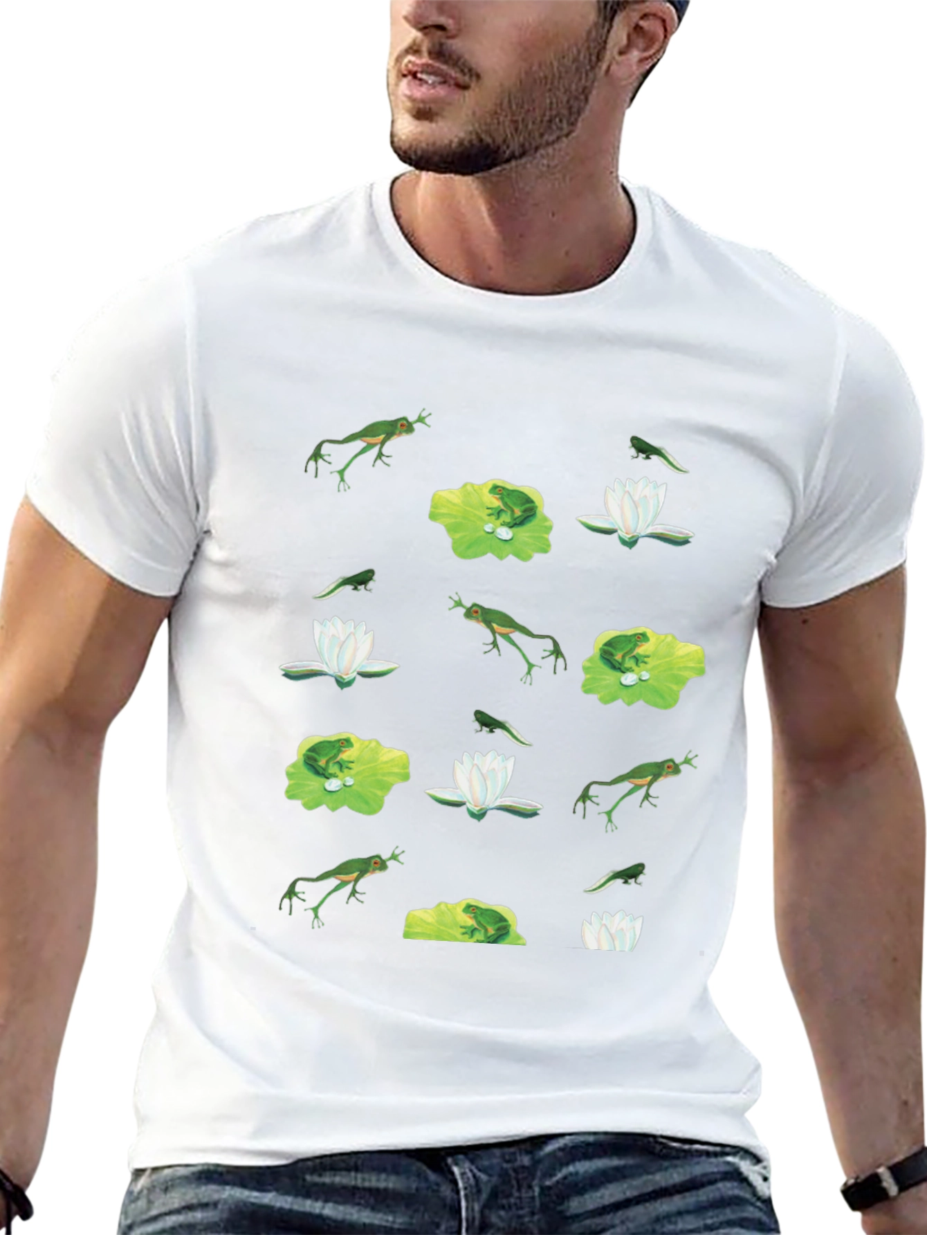 Frog & Lily Pad Graphic Tee
