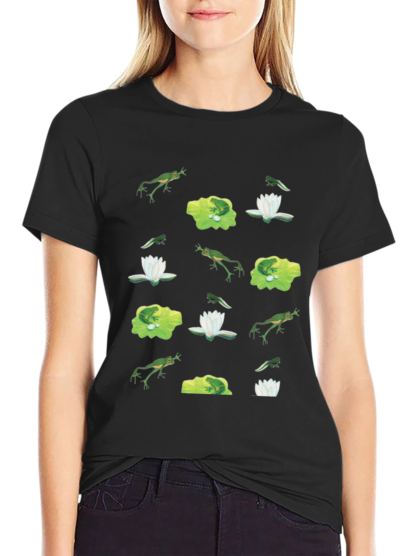 Frog & Lily Pad Graphic Tee