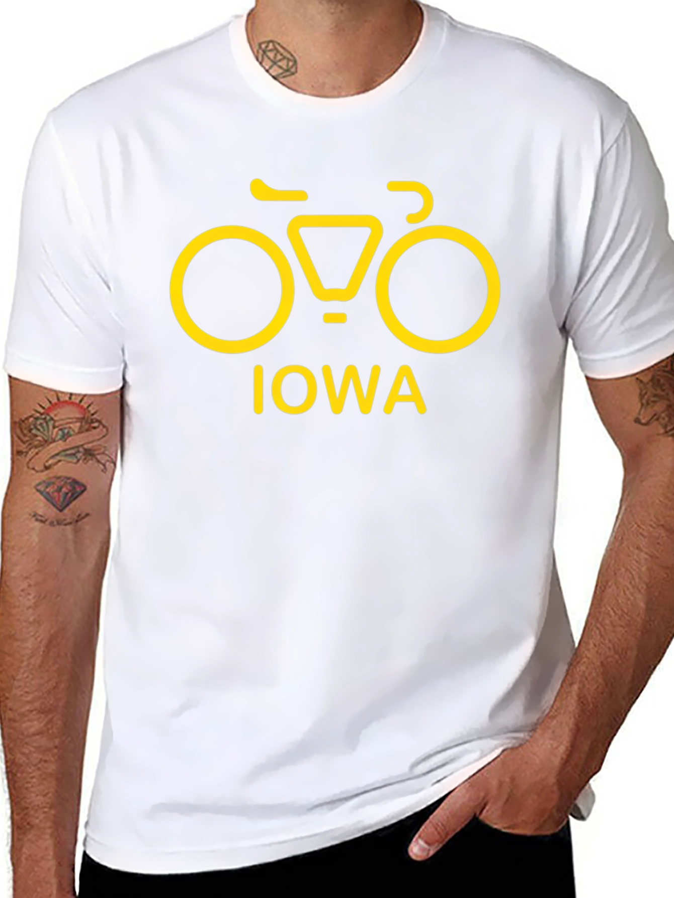Iowa Bike Graphic T-Shirt
