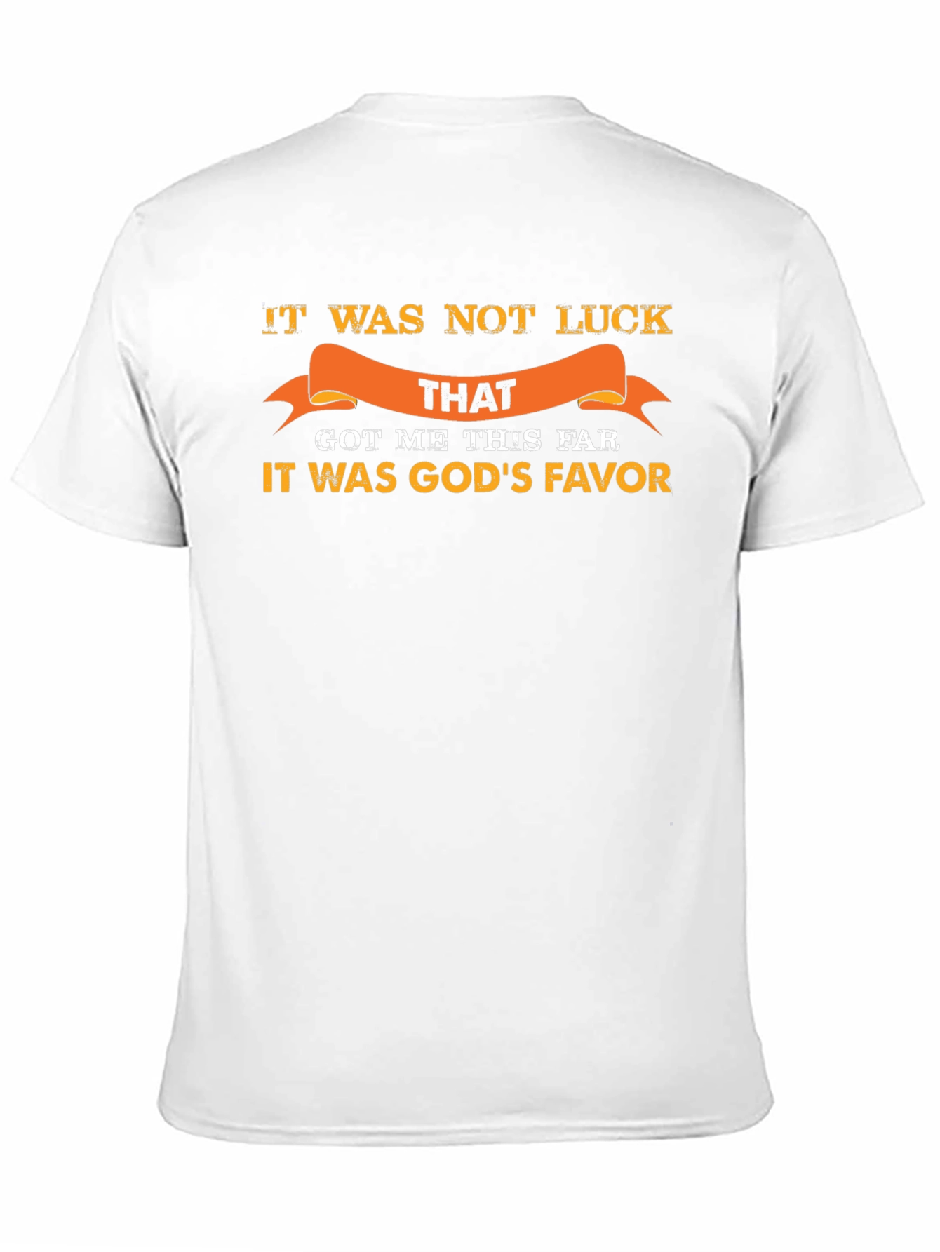 Gods Favor Graphic Tee - Inspirational Black T-Shirt
