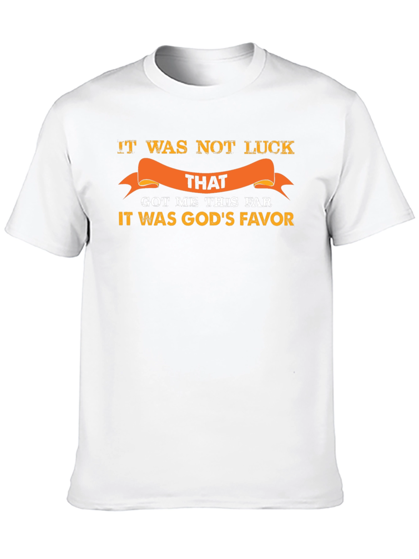 Gods Favor Graphic Tee - Inspirational Black T-Shirt