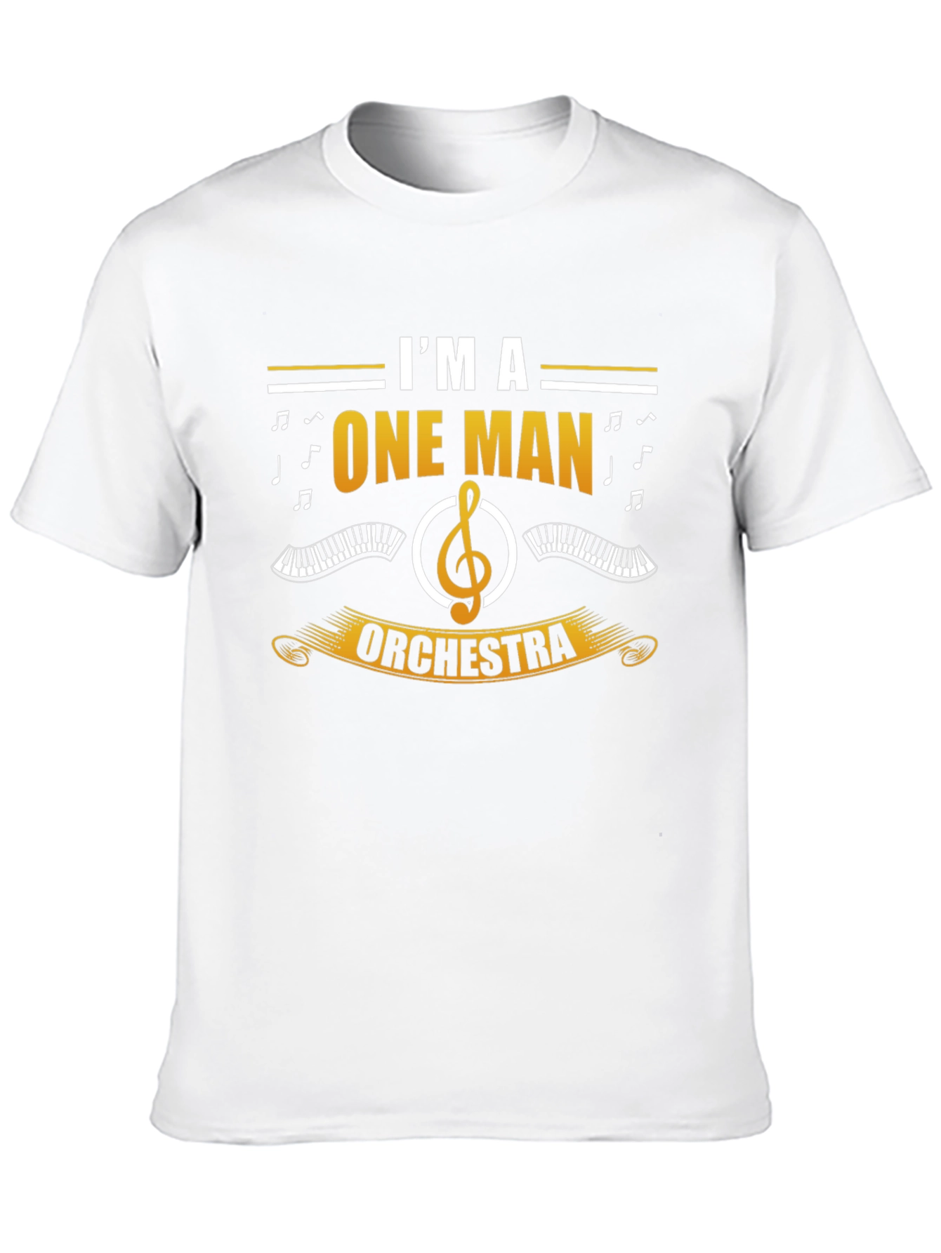 One Man Orchestra T-Shirt - Musician Novelty Tee