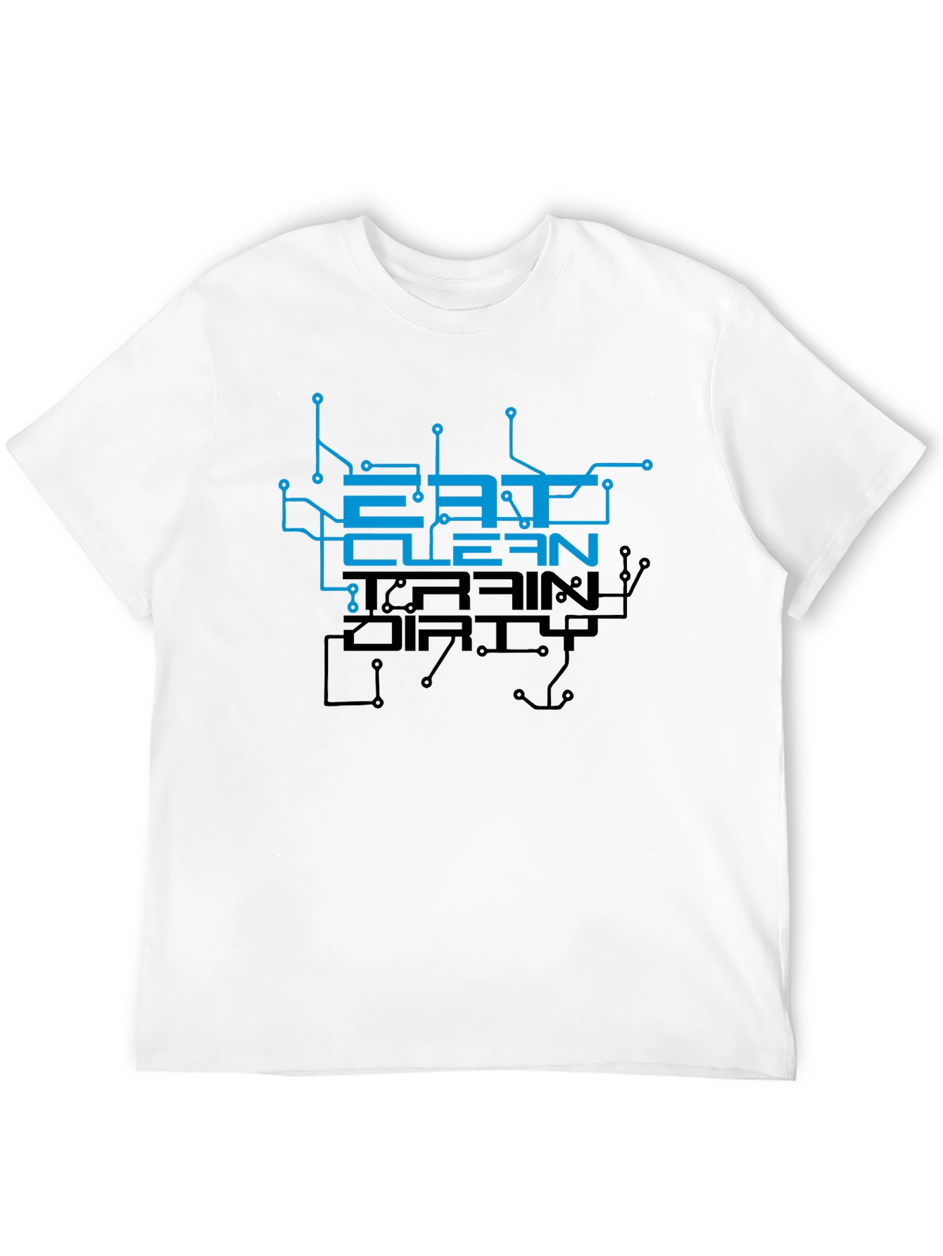 Eat Clean Train Dirty Graphic T-Shirt