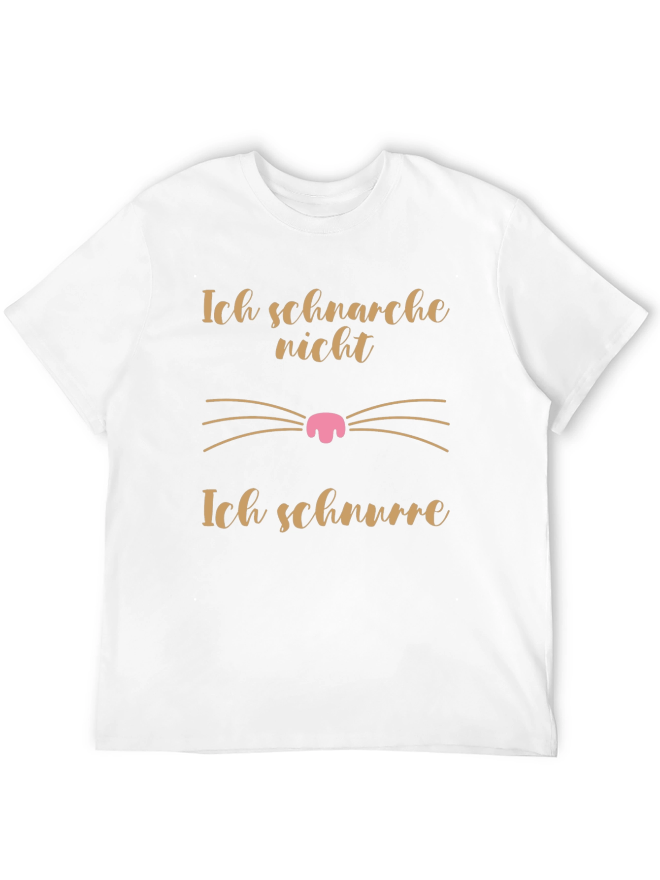 Ich Schnarche Nicht Funny Cat T-Shirt