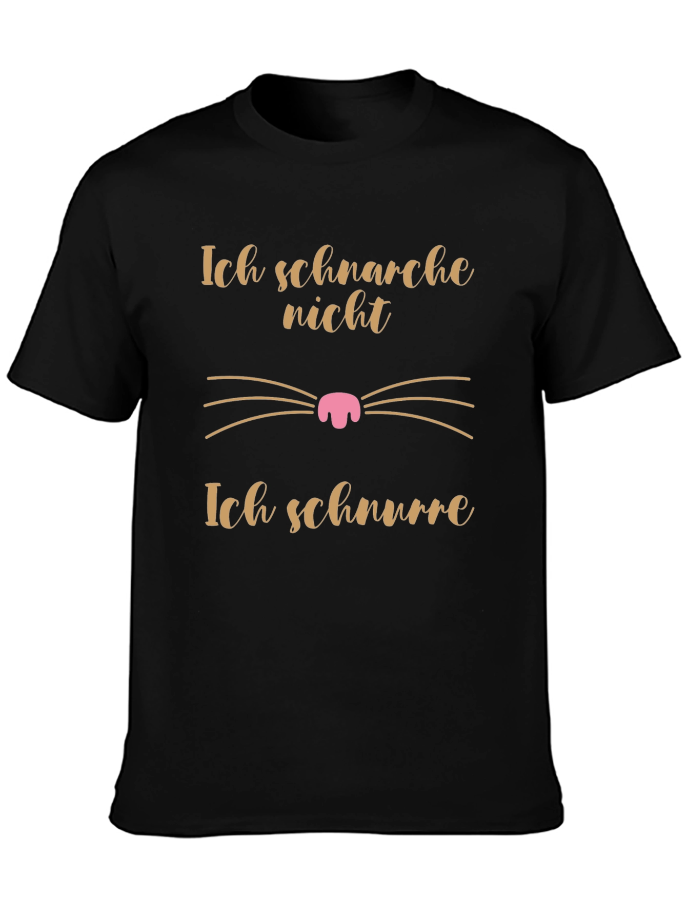 Ich Schnarche Nicht Funny Cat T-Shirt