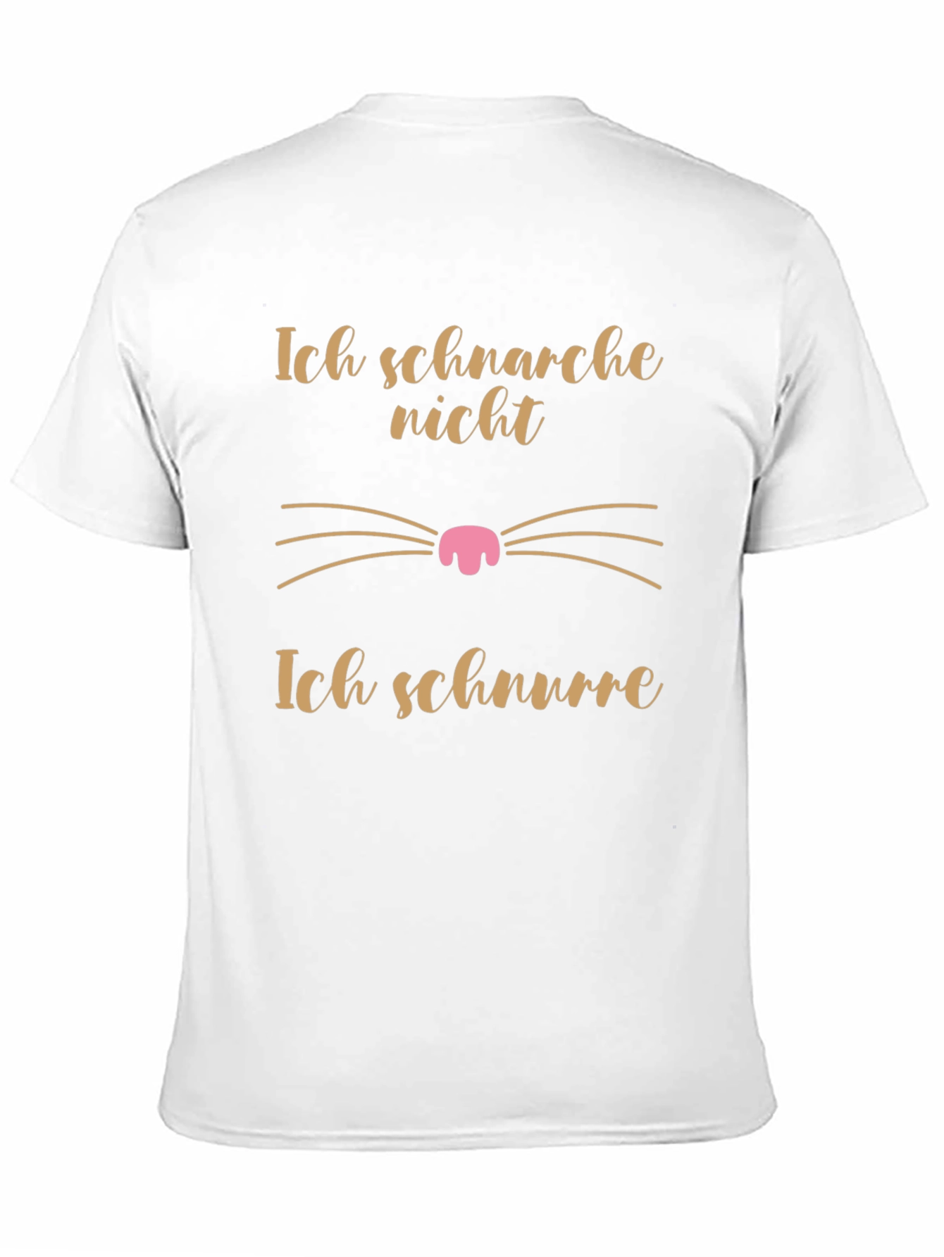 Ich Schnarche Nicht Funny Cat T-Shirt