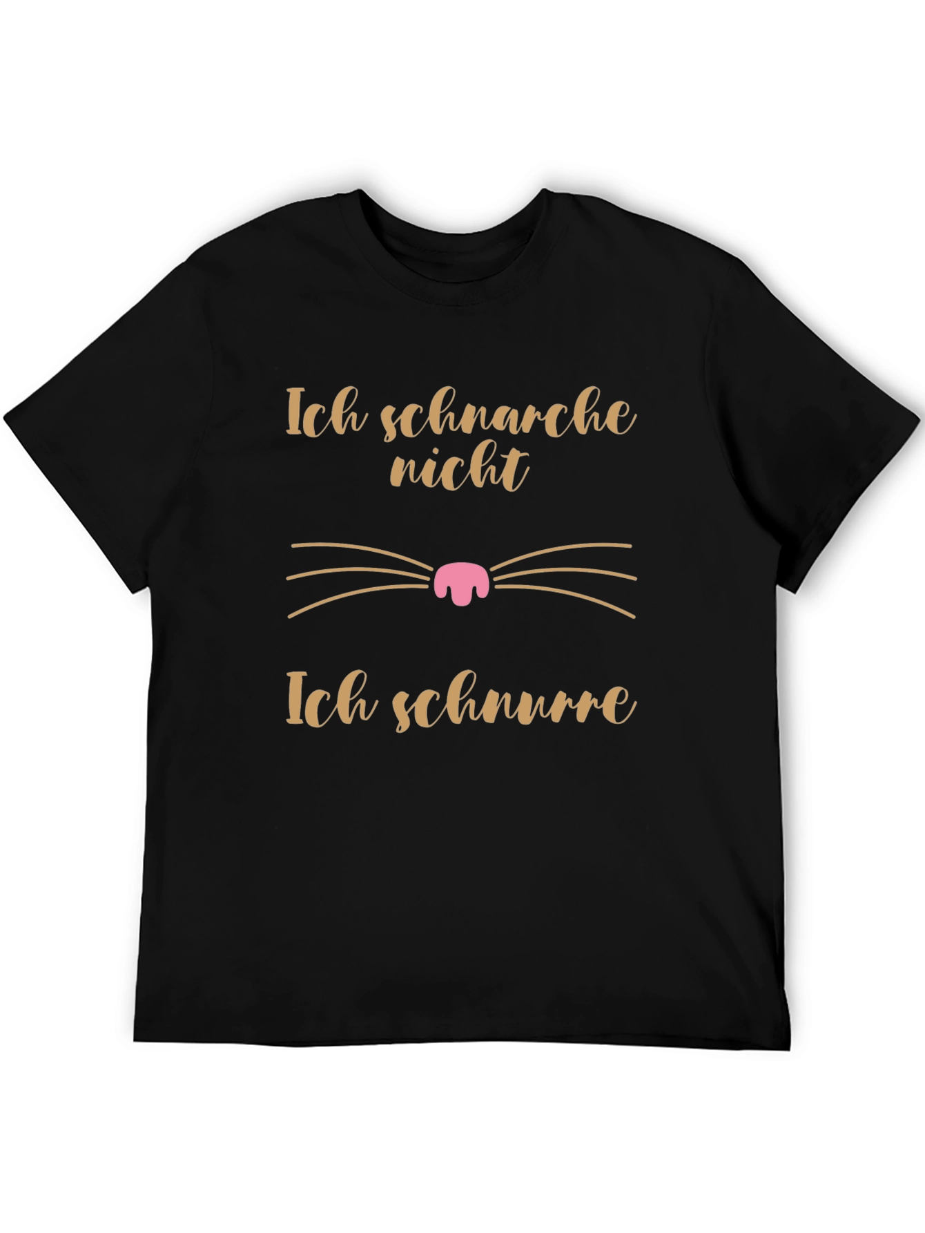 Ich Schnarche Nicht Funny Cat T-Shirt