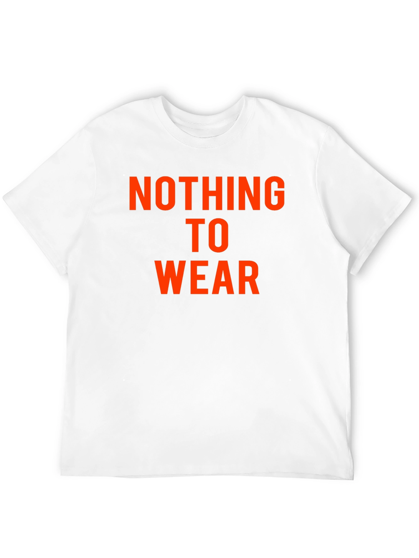 Nothing to Wear T-Shirt - Black Tee