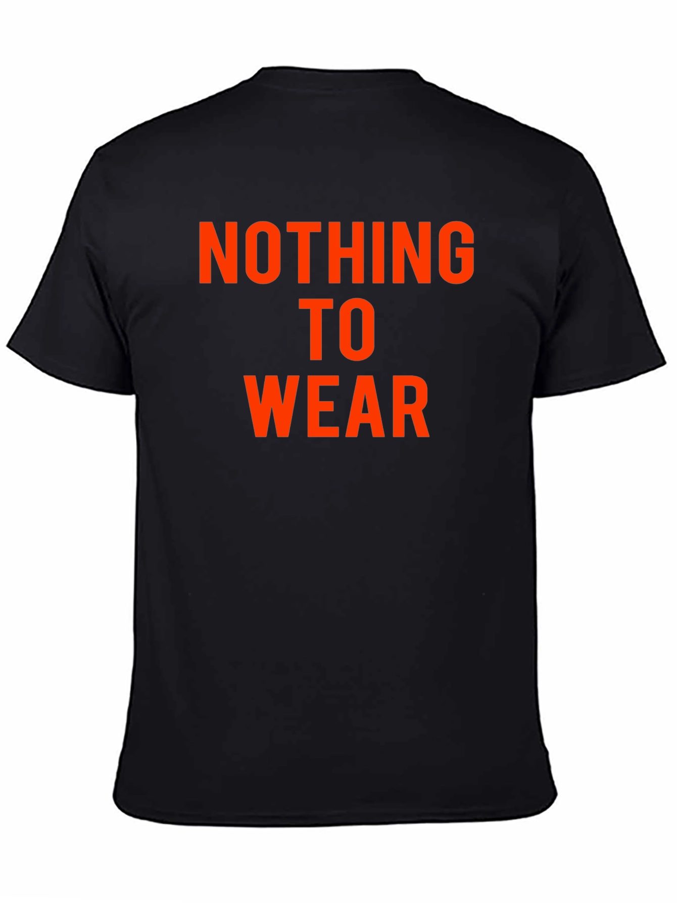 Nothing to Wear T-Shirt - Black Tee