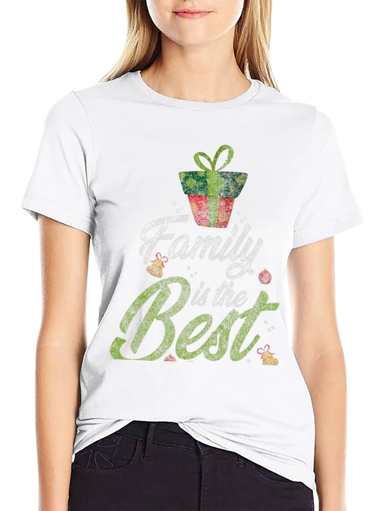 Family is the Best Christmas T-Shirt