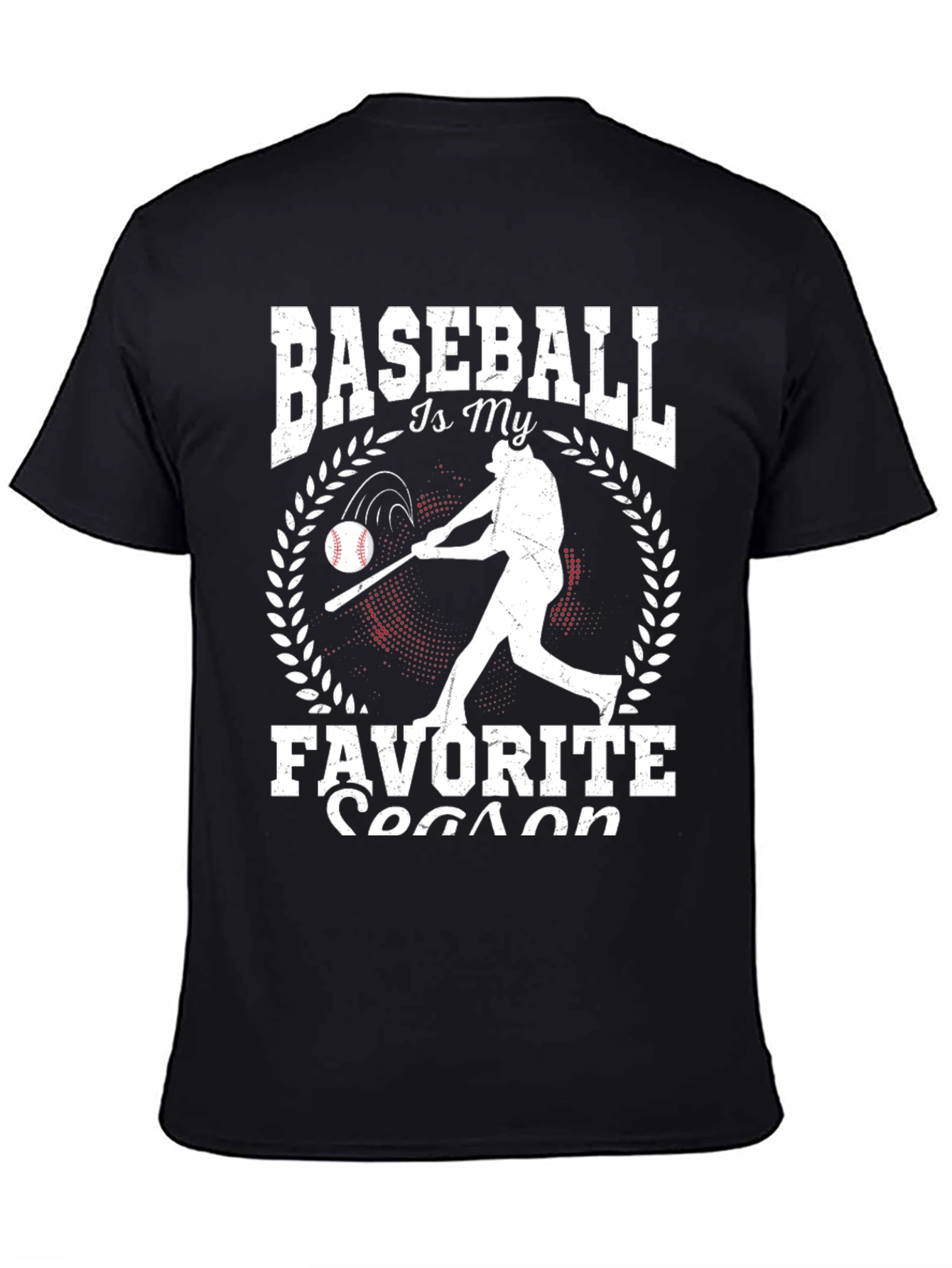 Baseball Is My Favorite Season Graphic Tee
