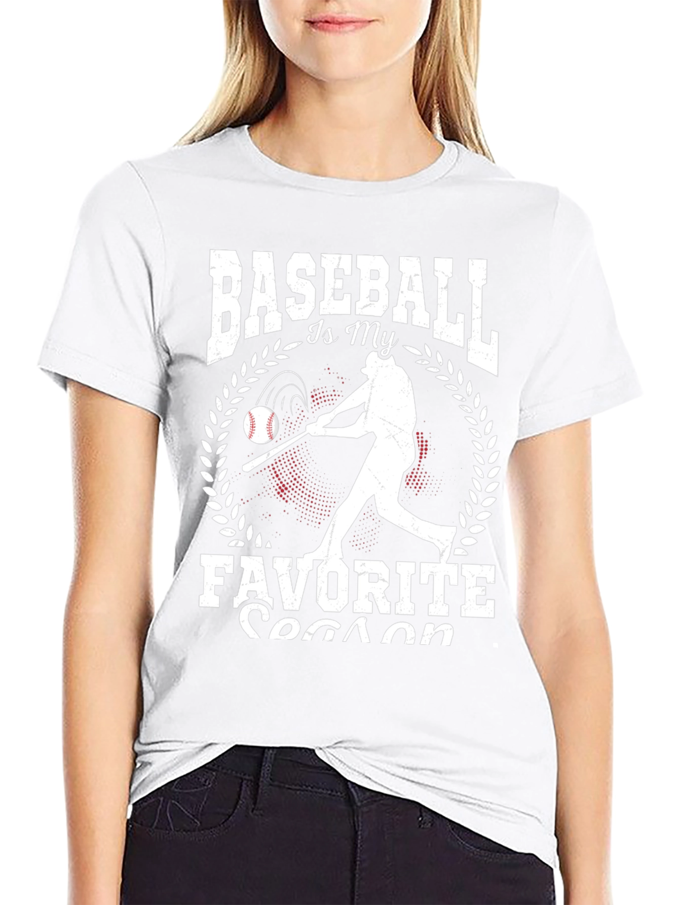 Baseball Is My Favorite Season Graphic Tee