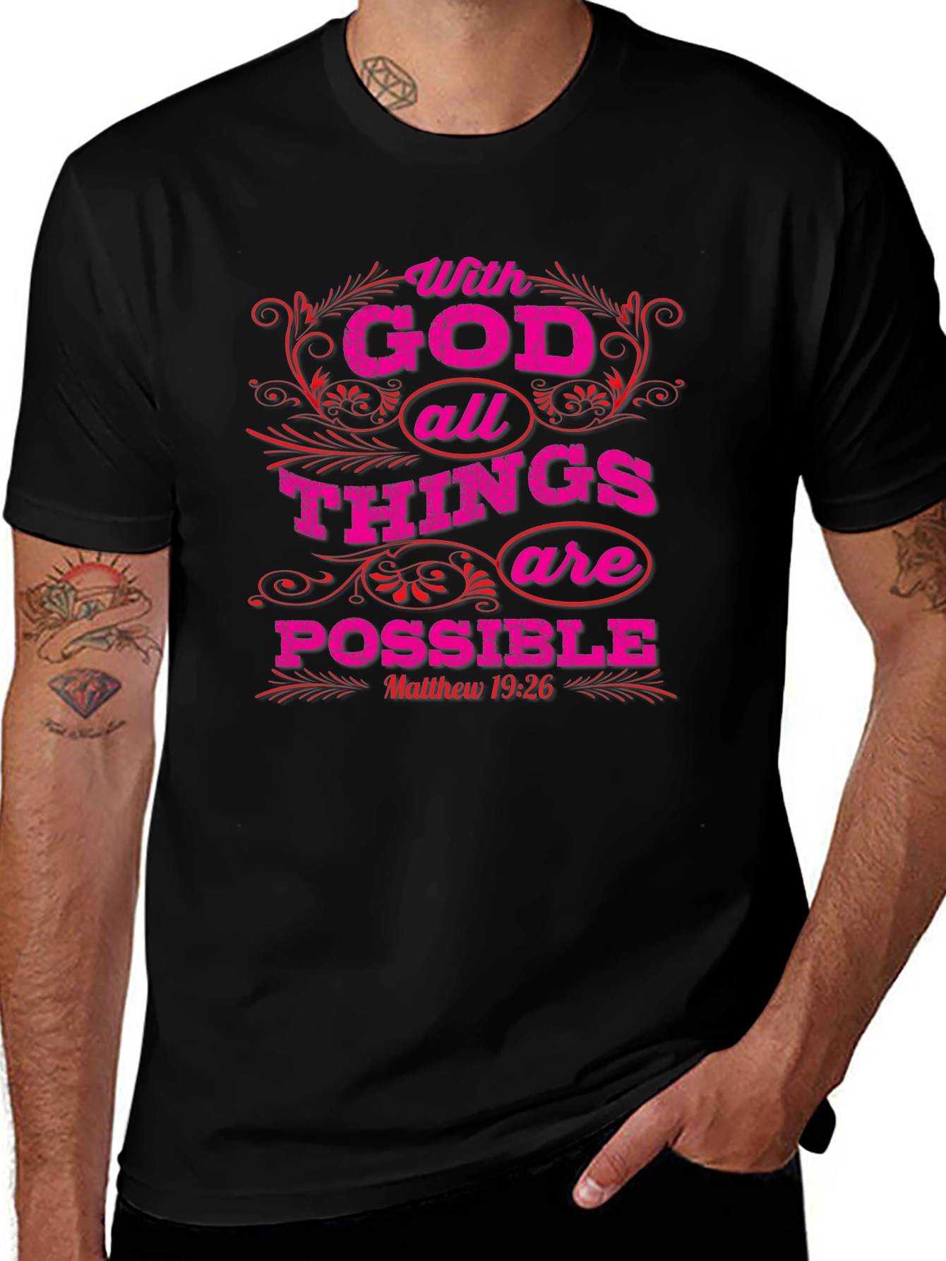 With God All Things Are Possible T-Shirt