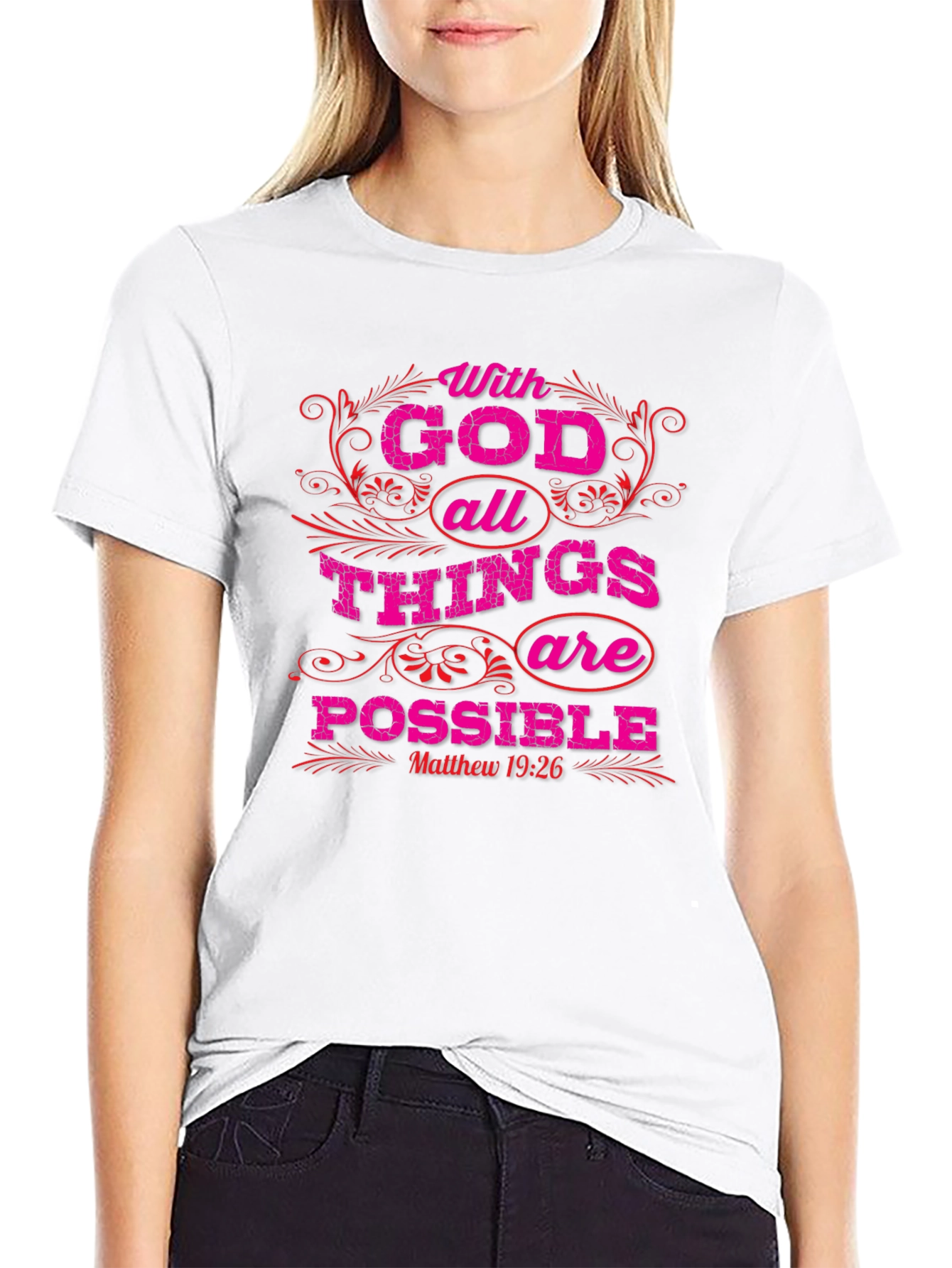 With God All Things Are Possible T-Shirt