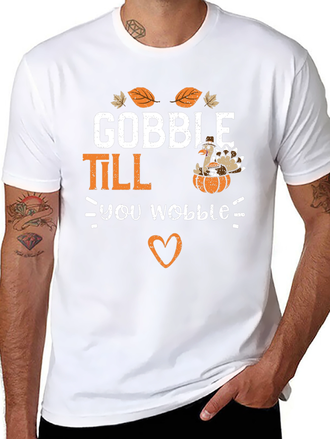 Gobble Till You Wobble Thanksgiving T-Shirt