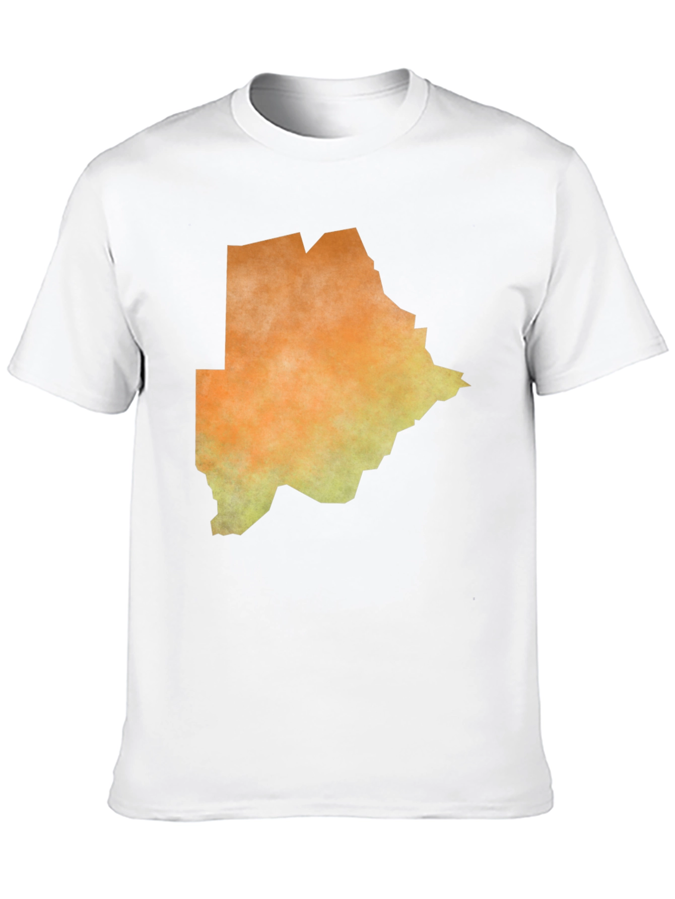 Botswana Map T-Shirt - Unique African Design