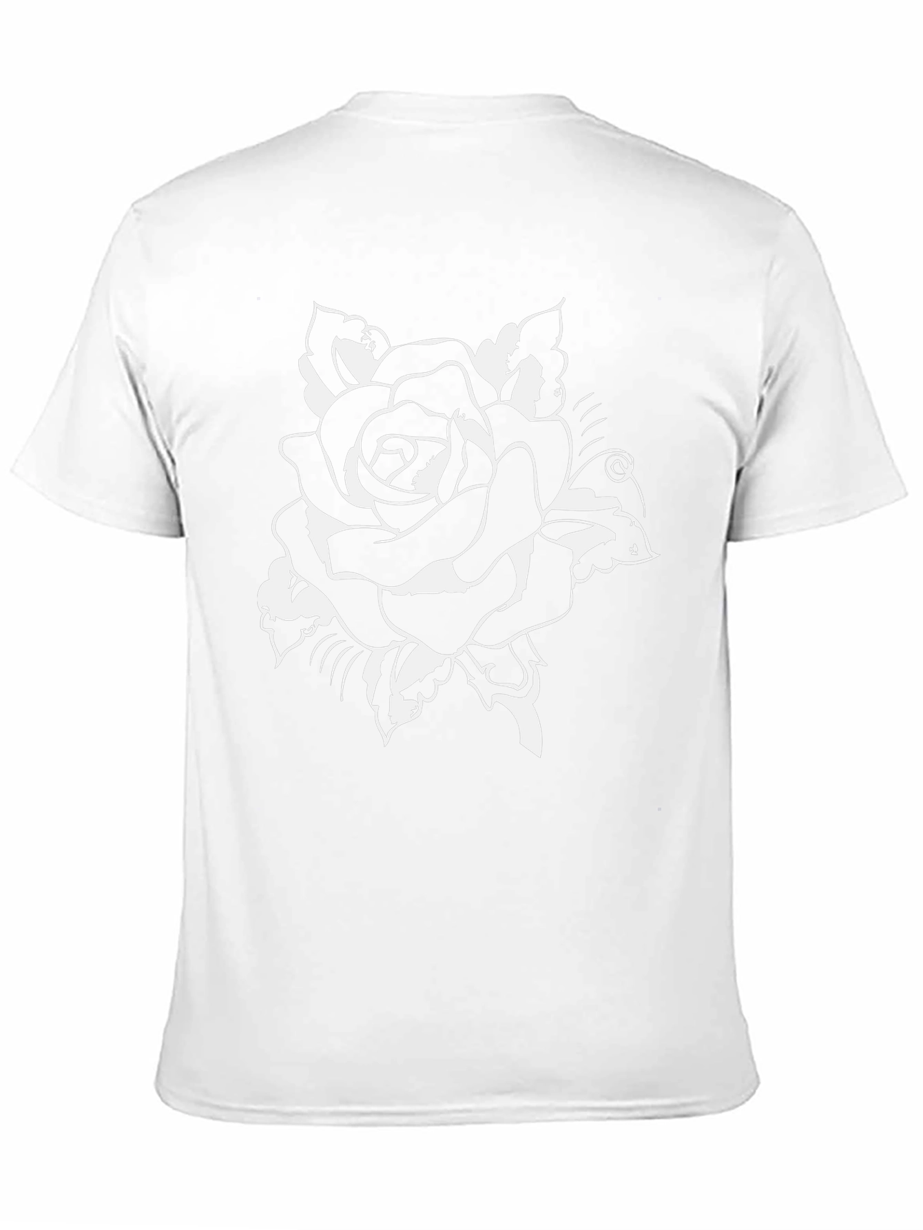 Rose Graphic Tee - Black