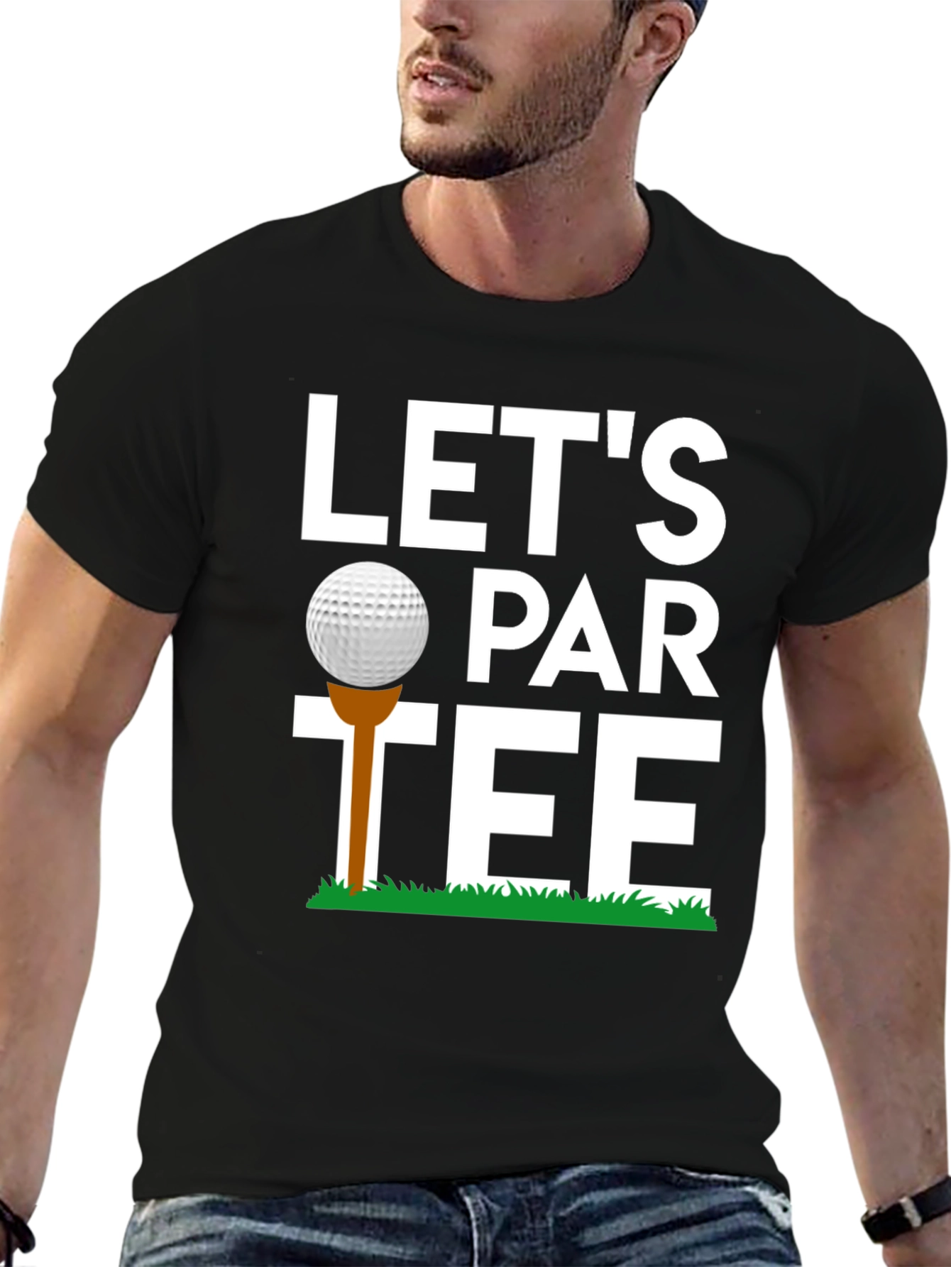 Lets Par-Tee Golf T-Shirt Funny Golfing Tee