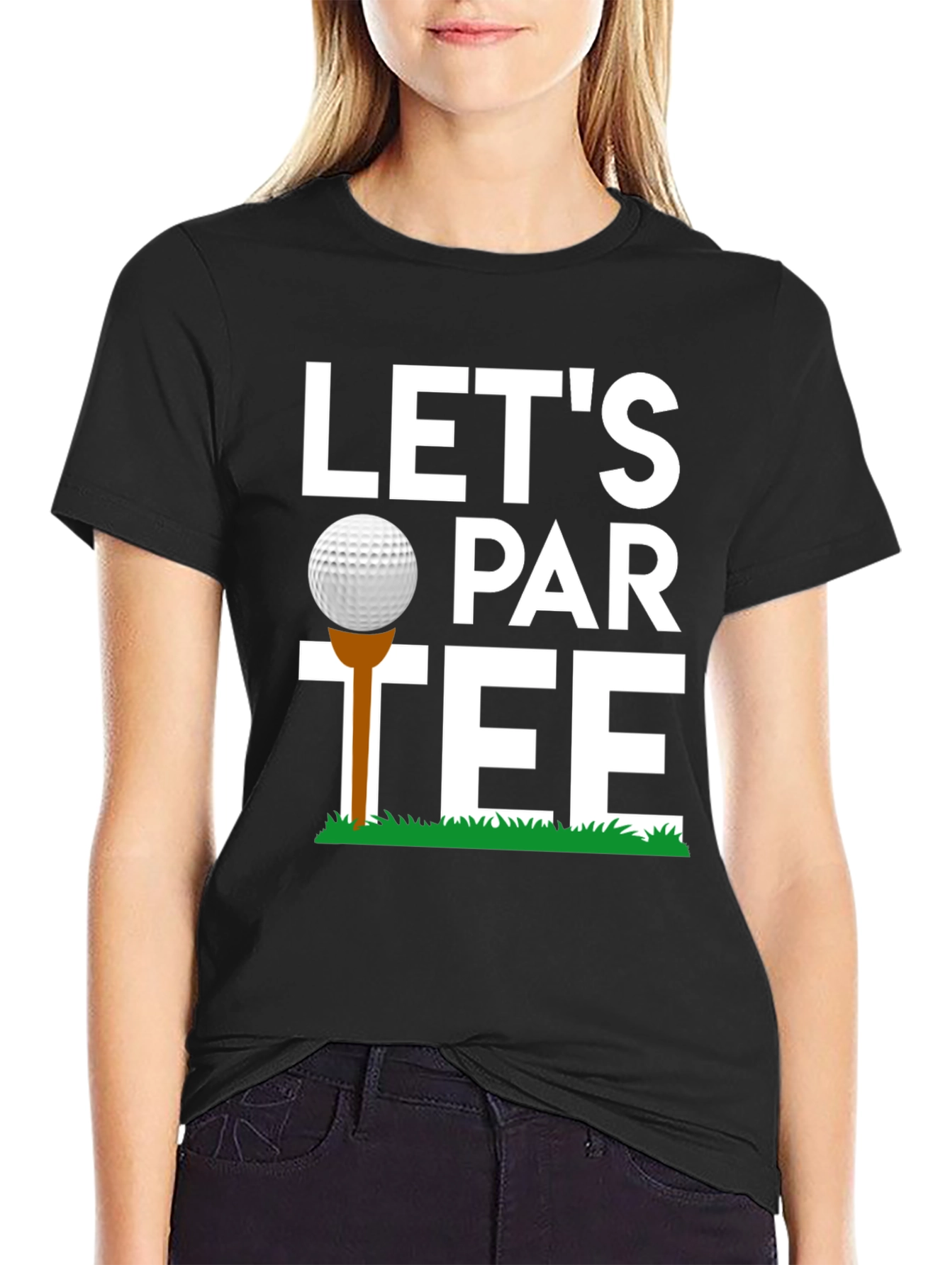 Lets Par-Tee Golf T-Shirt Funny Golfing Tee
