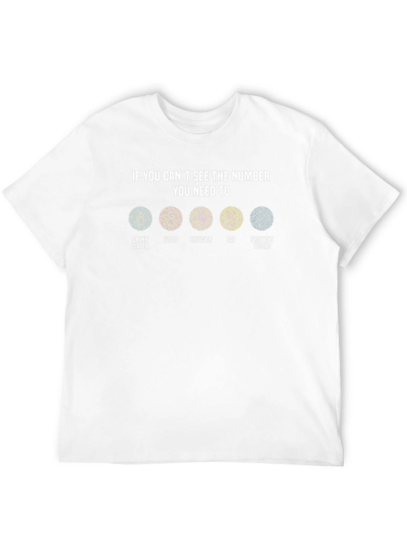 Needs T-Shirt: Drink Sleep Shower Eat Protect Tigers