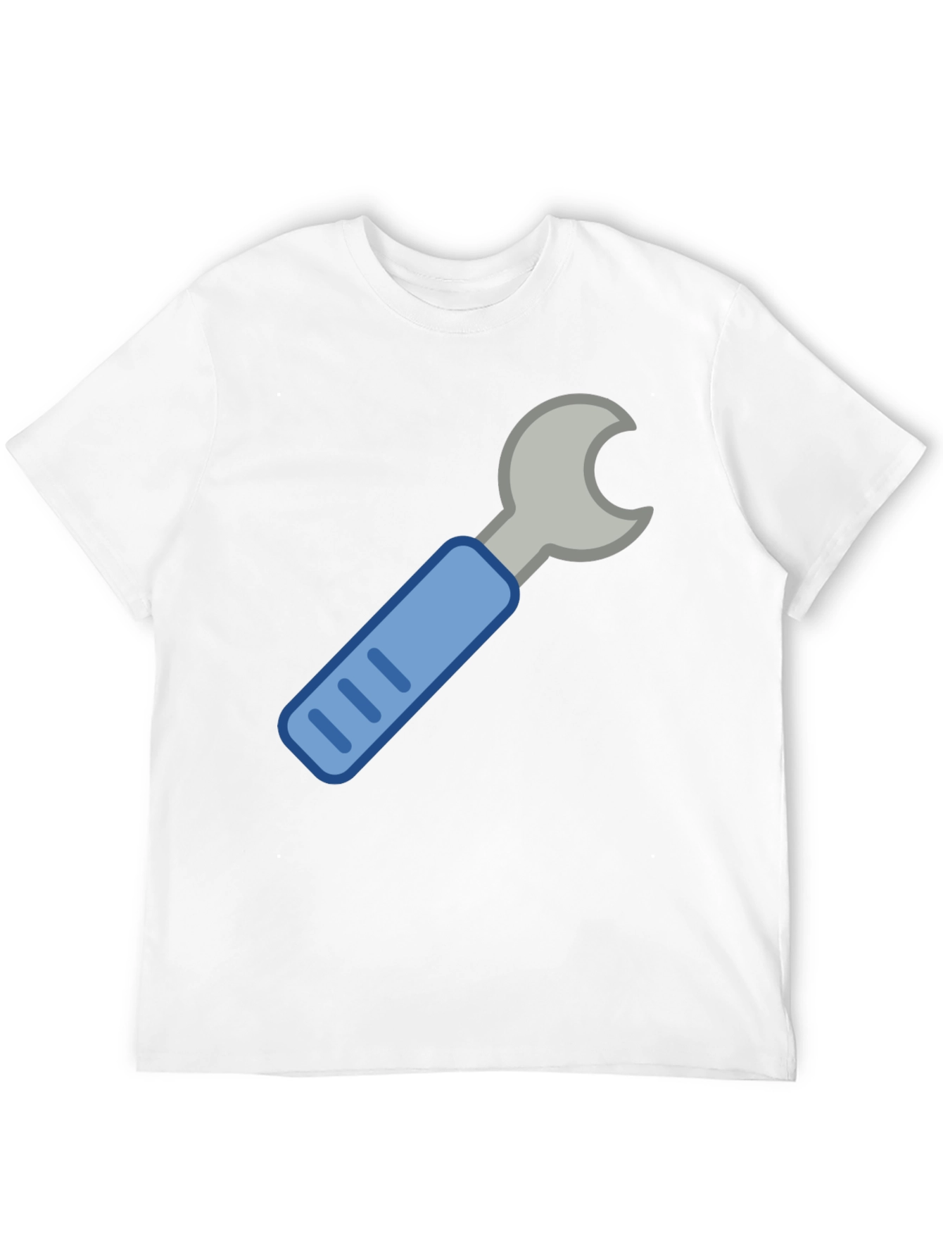 Wrench Graphic Tee - Black Crew Neck