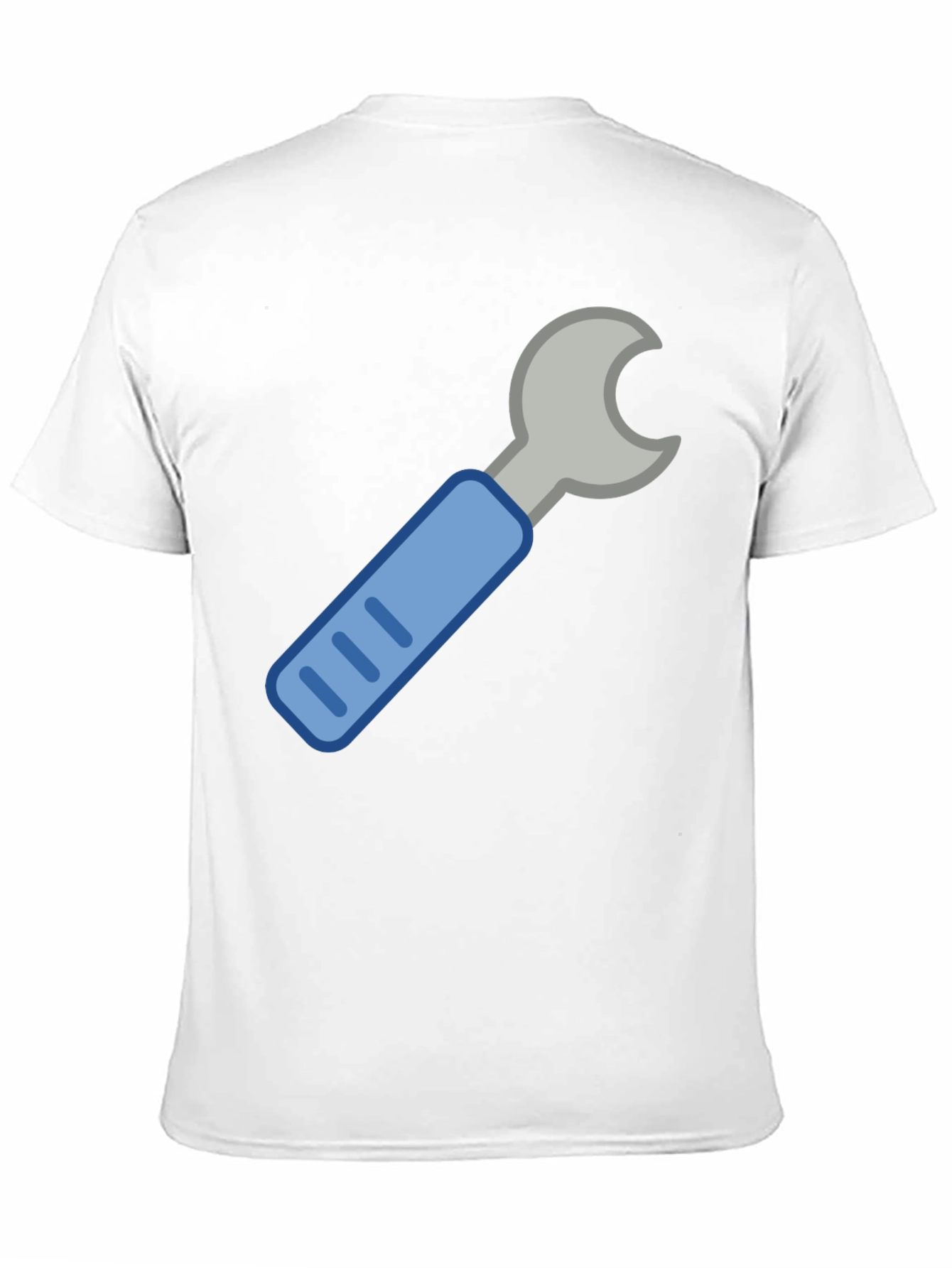 Wrench Graphic Tee - Black Crew Neck