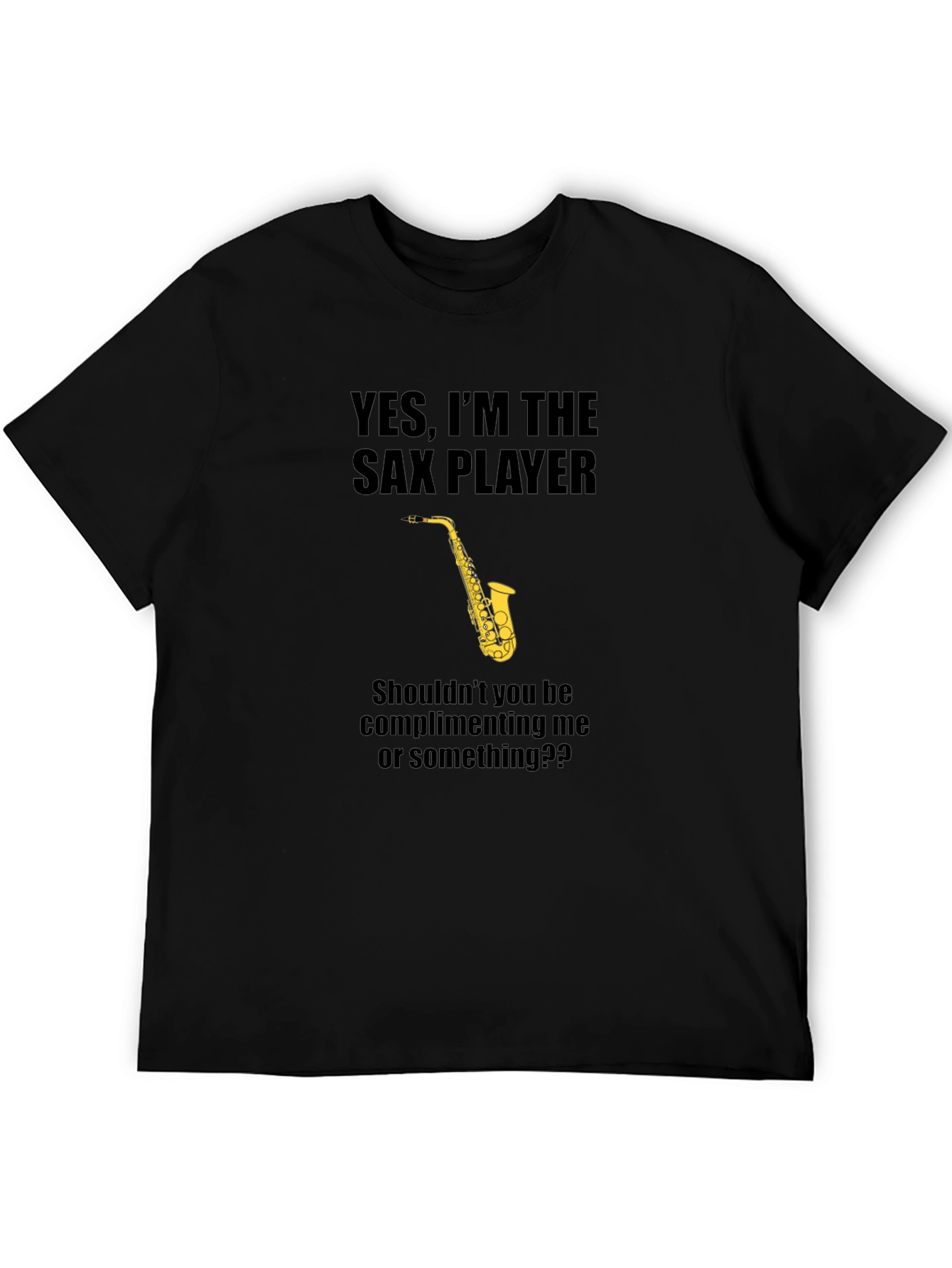 Sax Player Graphic T-Shirt