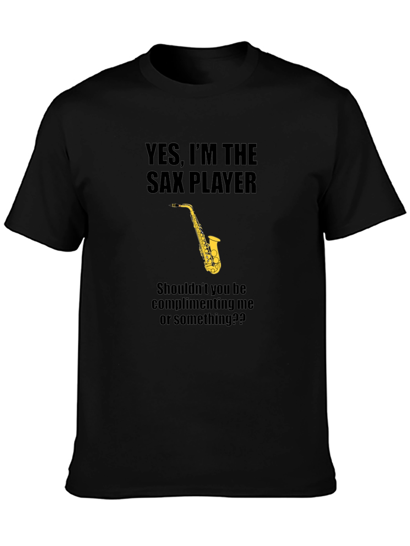 Sax Player Graphic T-Shirt