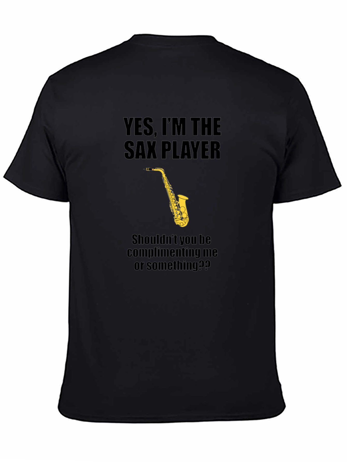 Sax Player Graphic T-Shirt