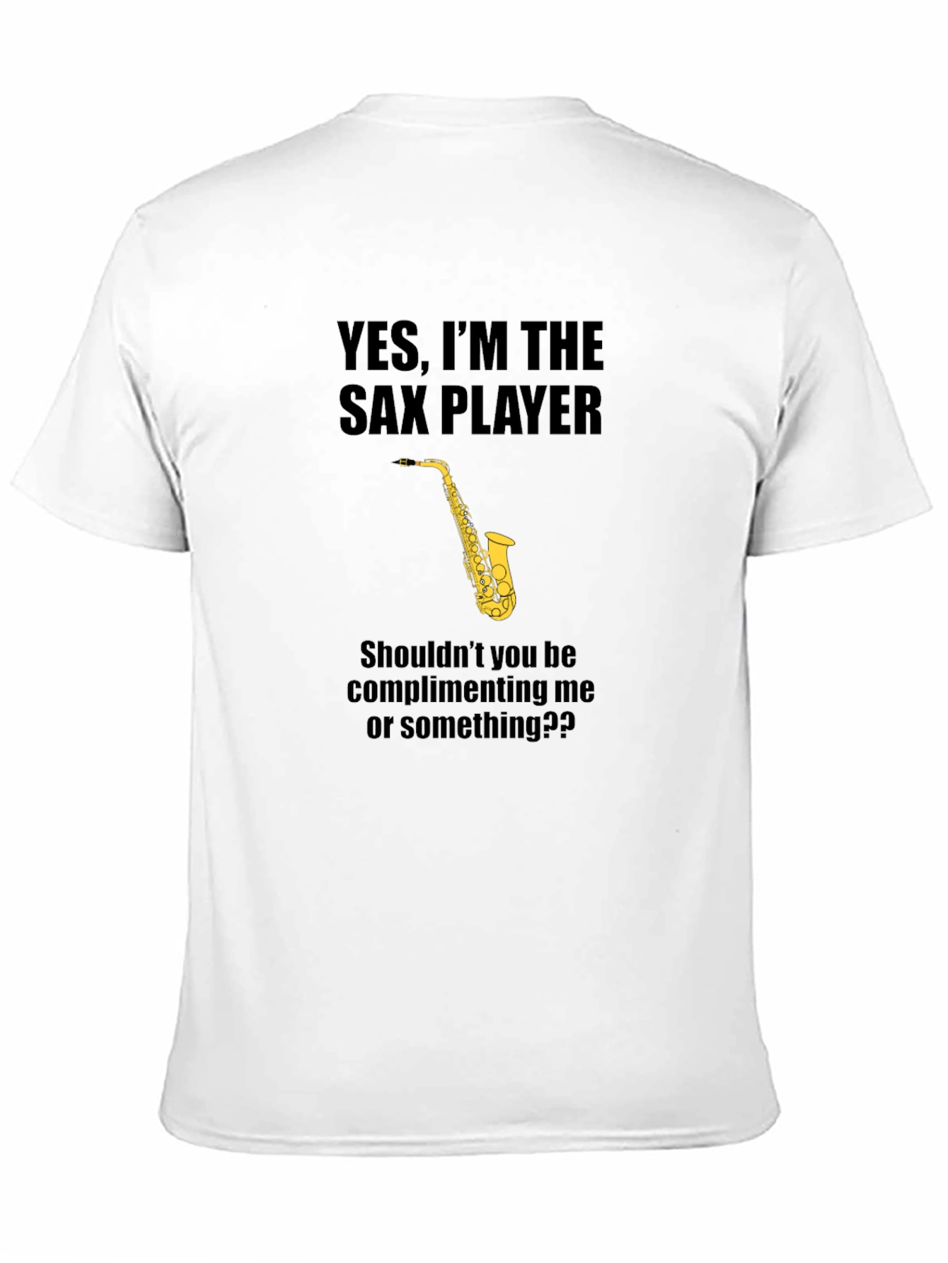Sax Player Graphic T-Shirt