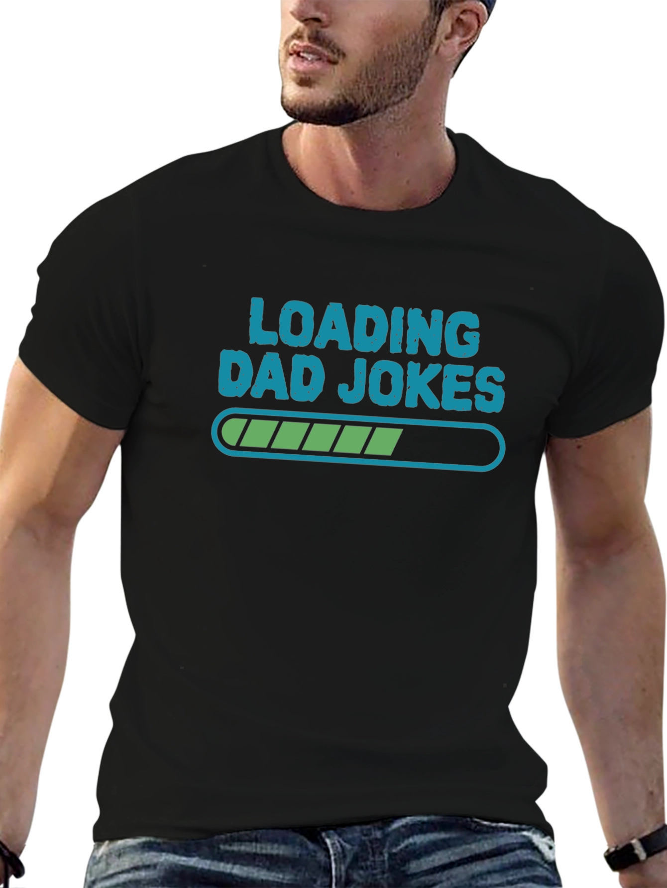 Loading Dad Jokes T-Shirt - Funny Fathers Day Gift