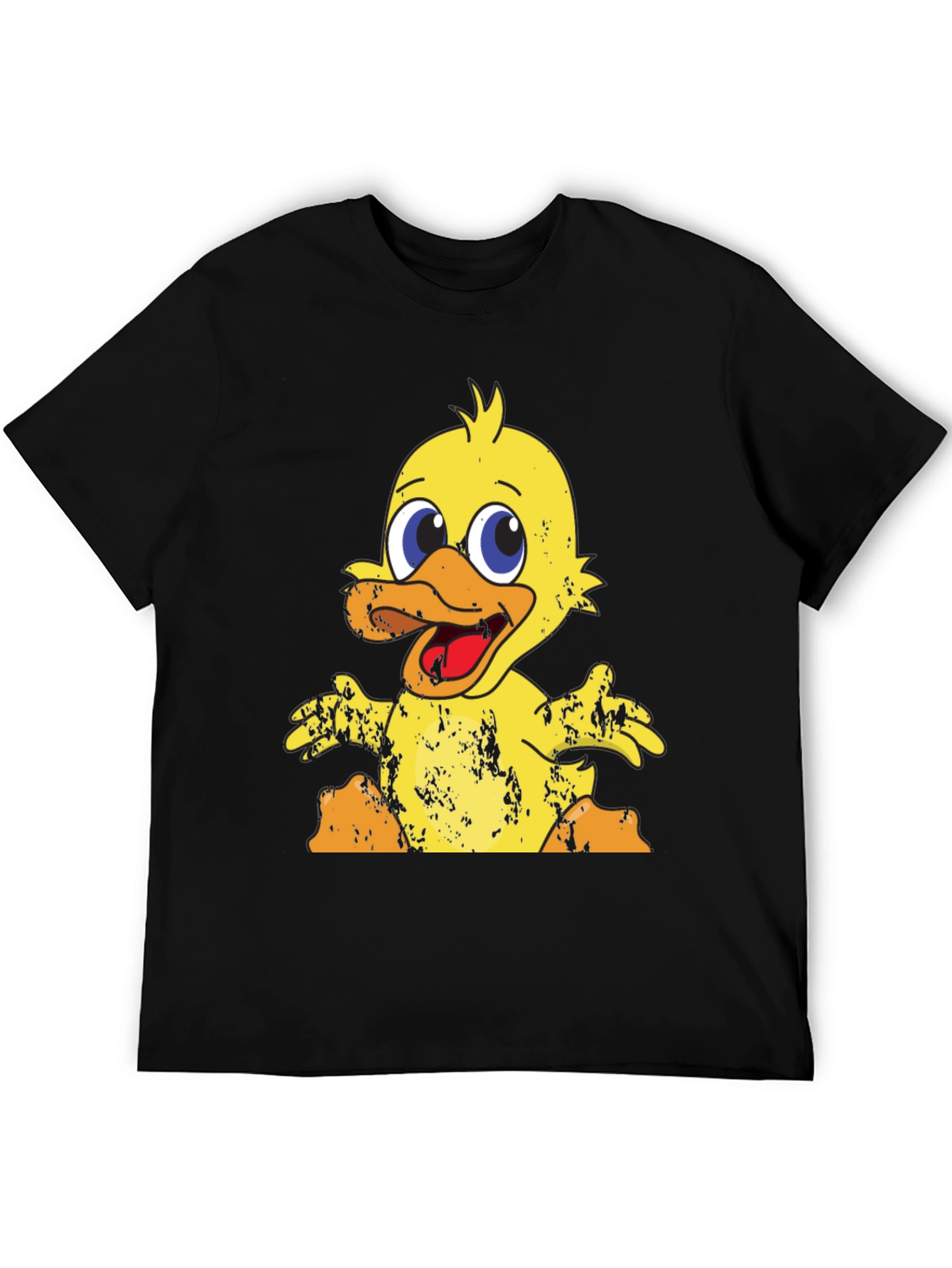 Cute Cartoon Duck Graphic Tee
