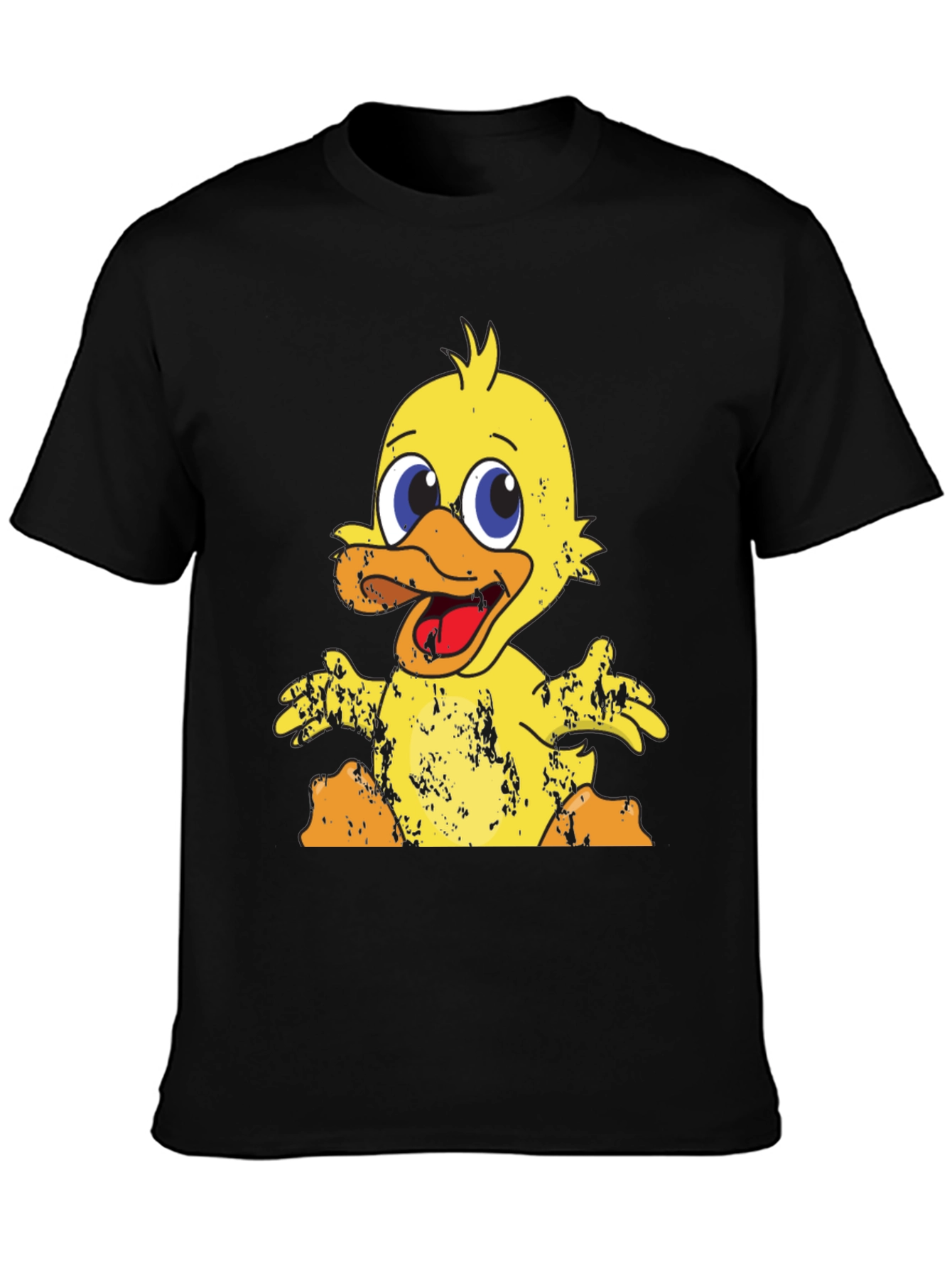 Cute Cartoon Duck Graphic Tee