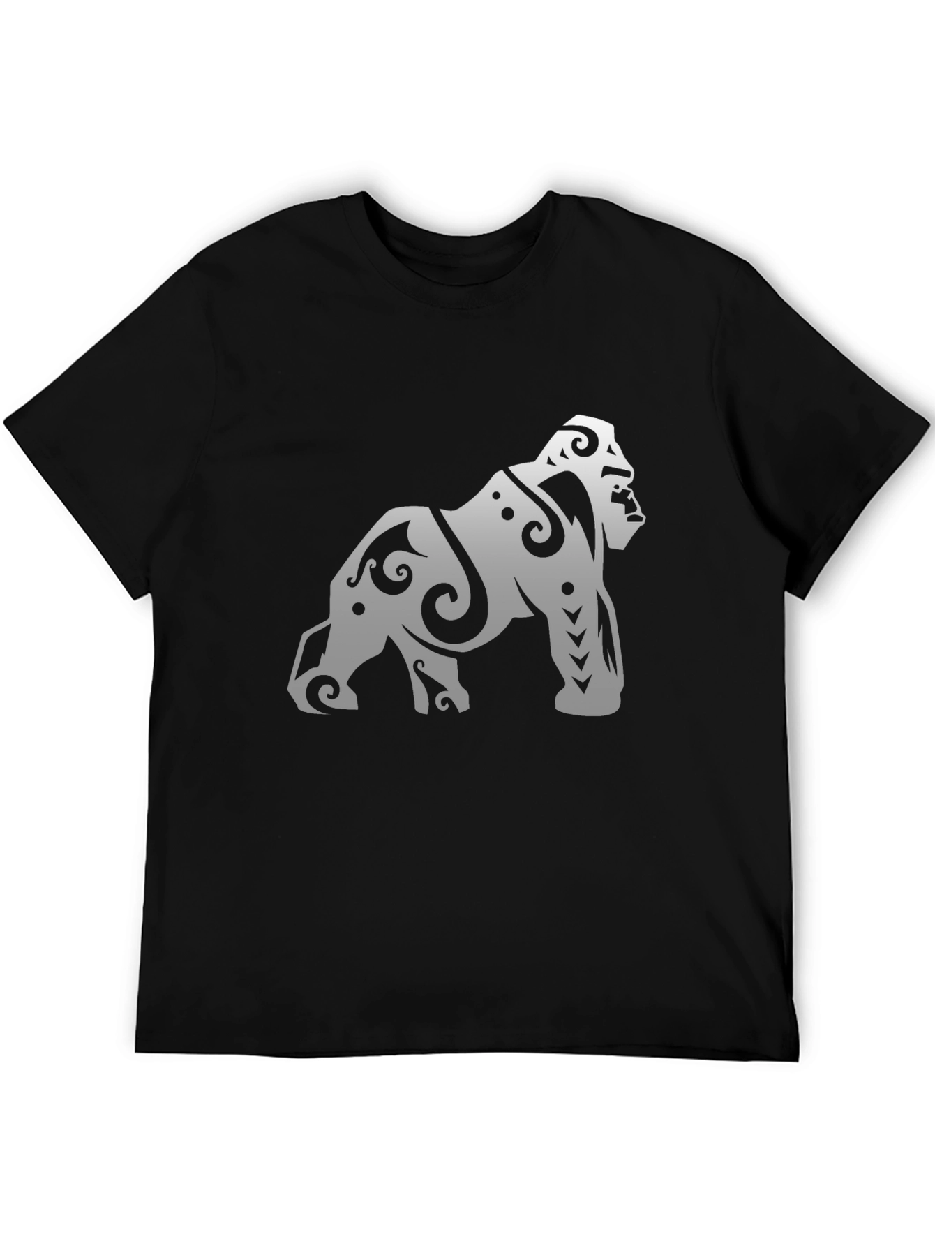 Tribal Gorilla Graphic Tee - Cool Streetwear Design
