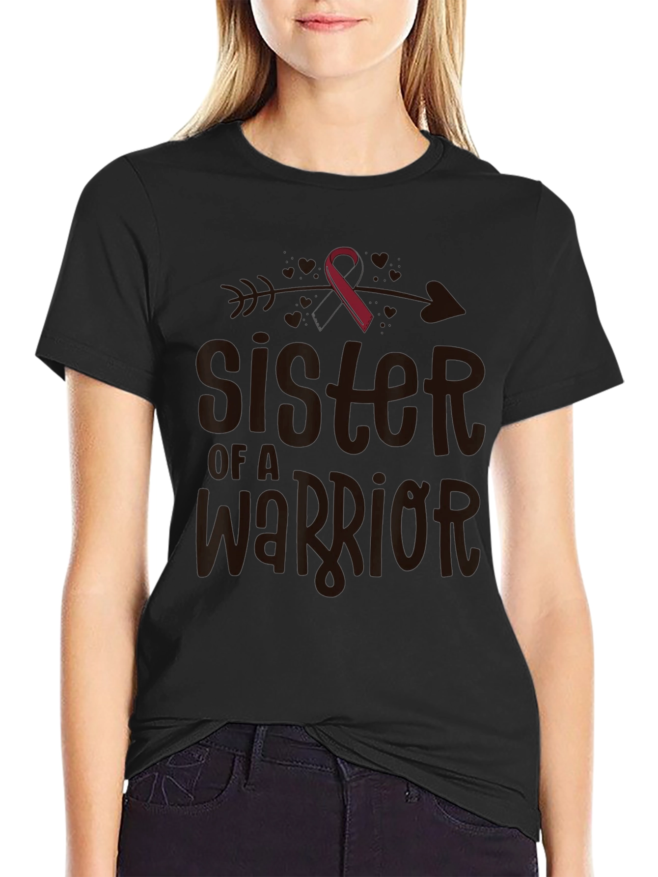 Sister of a Warrior Graphic T-Shirt