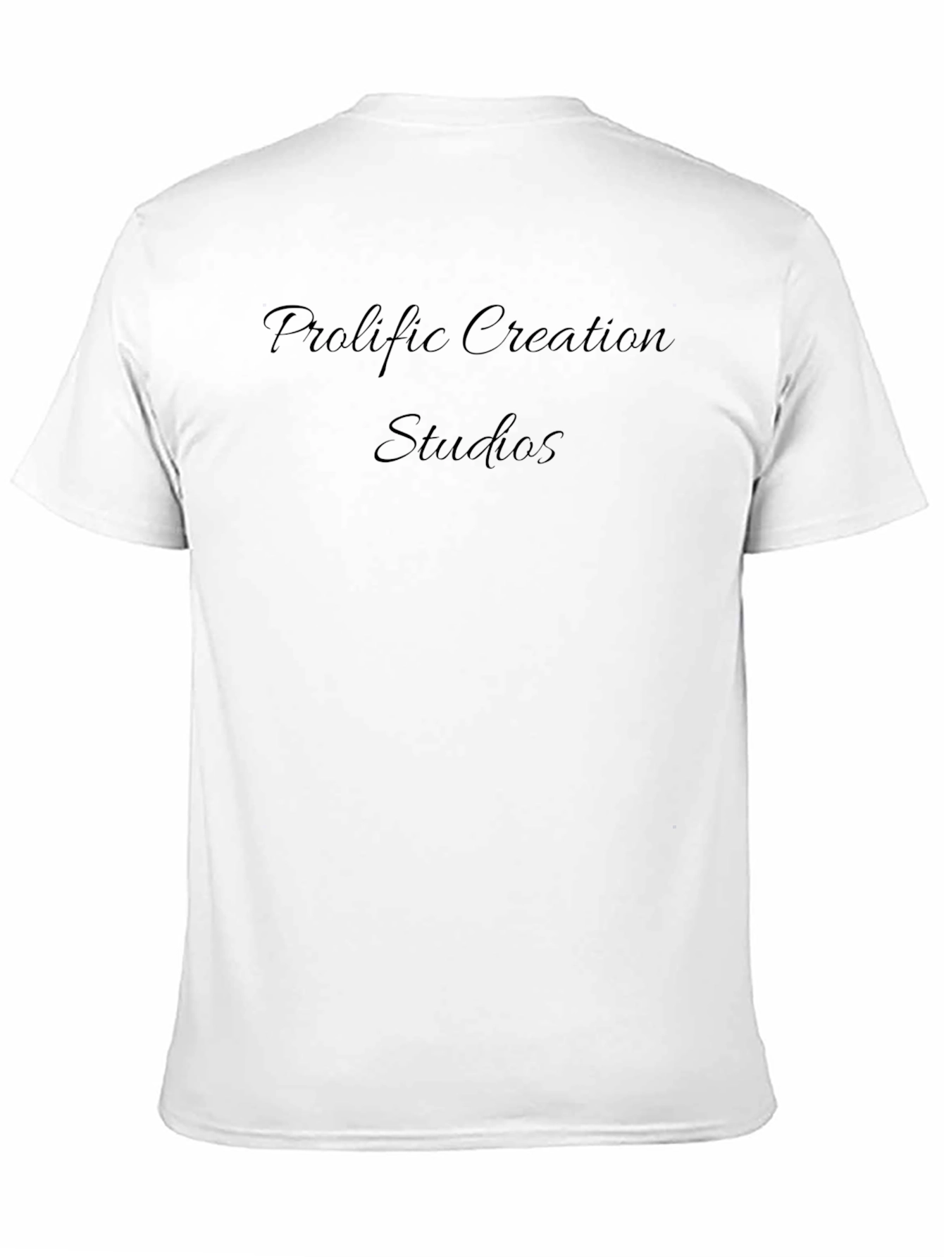 Prolific Creation Studios Black Graphic T-Shirt