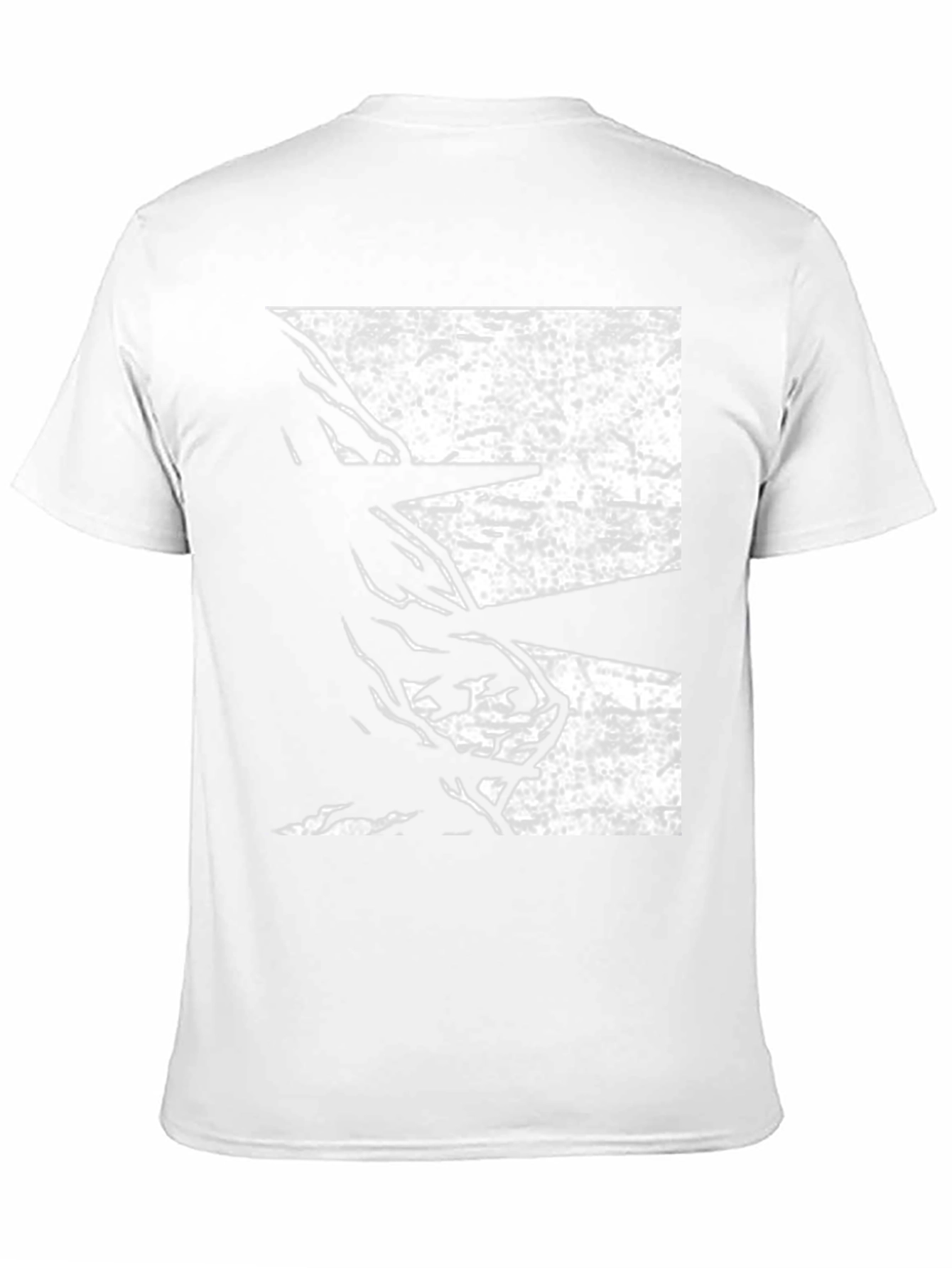Abstract Graphic Black T-Shirt