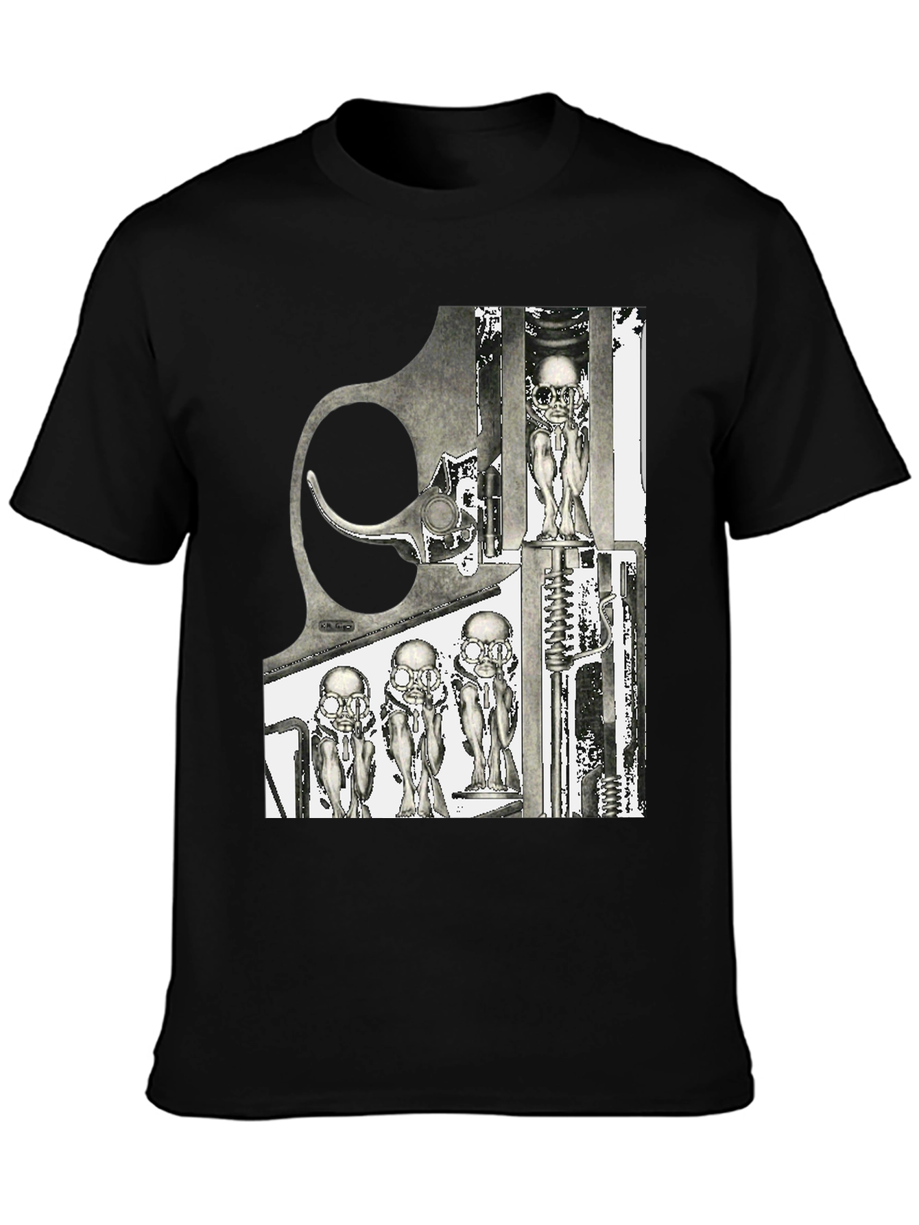 Surreal Revolver Graphic T-Shirt