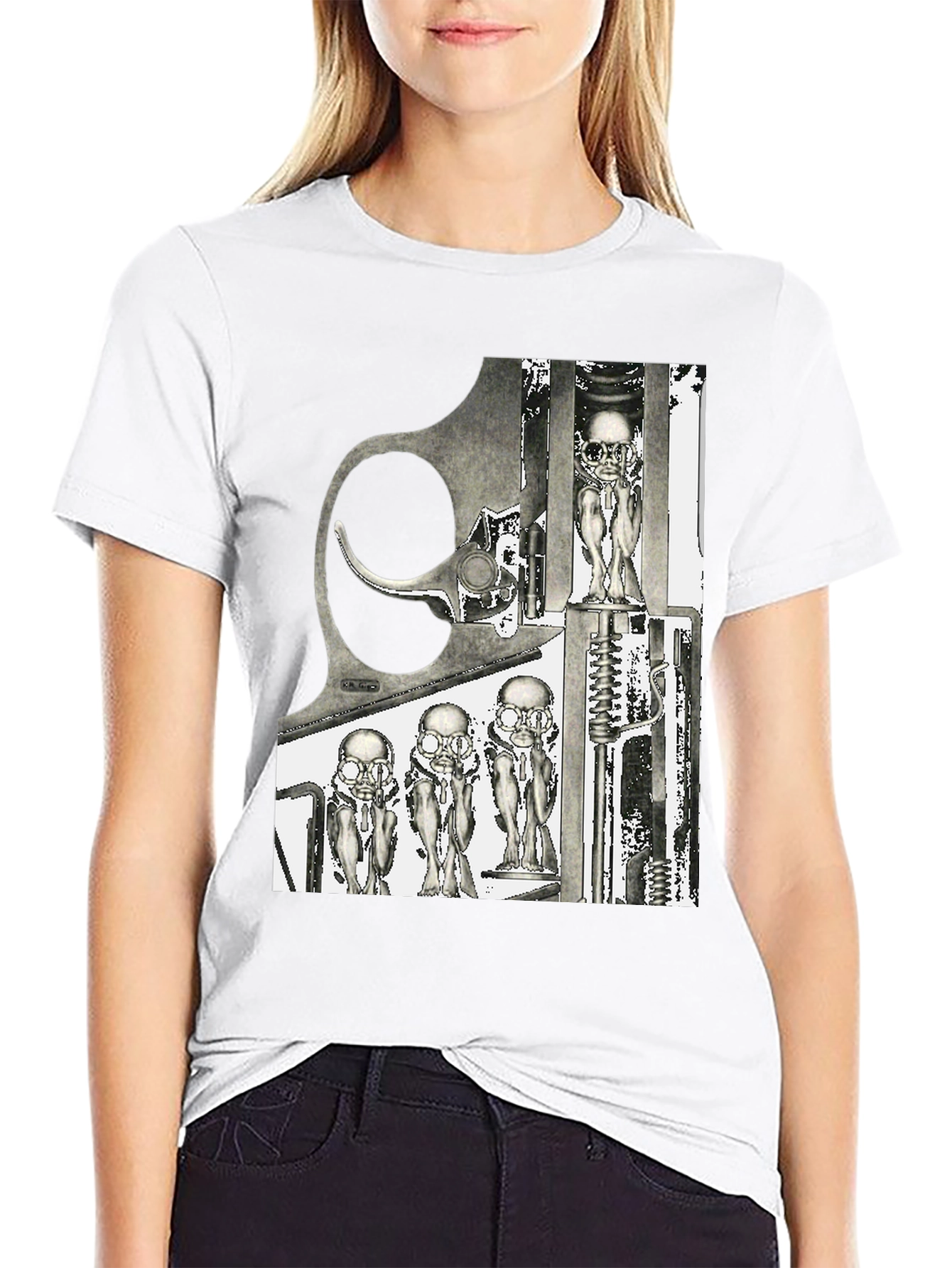 Surreal Revolver Graphic T-Shirt