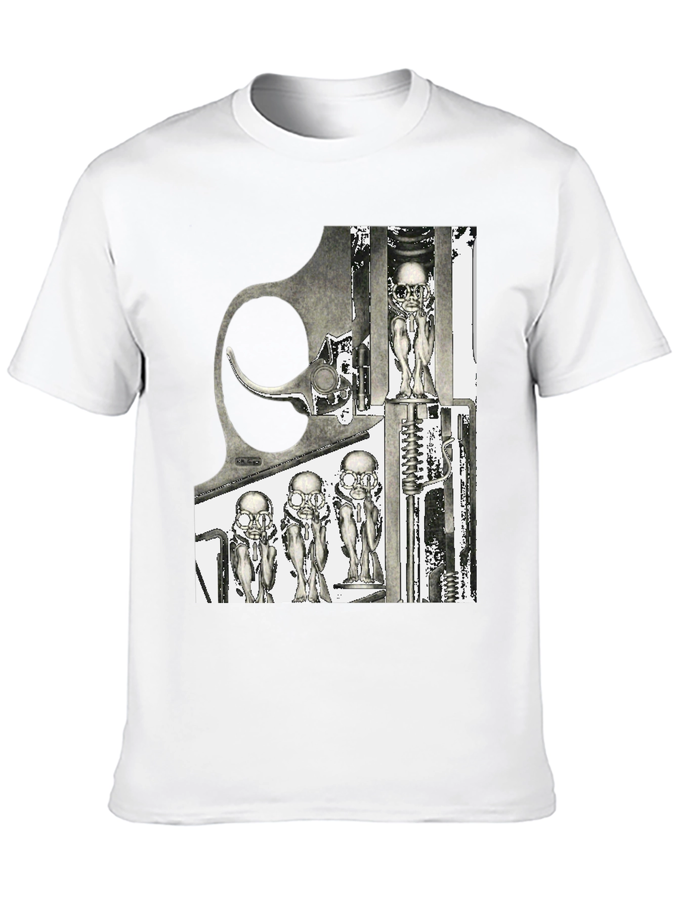 Surreal Revolver Graphic T-Shirt