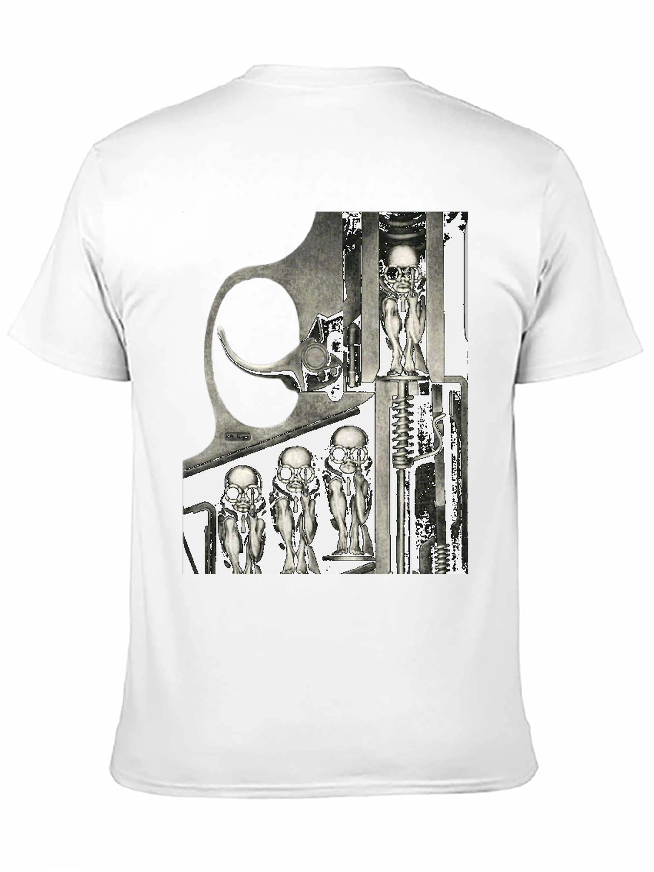 Surreal Revolver Graphic T-Shirt