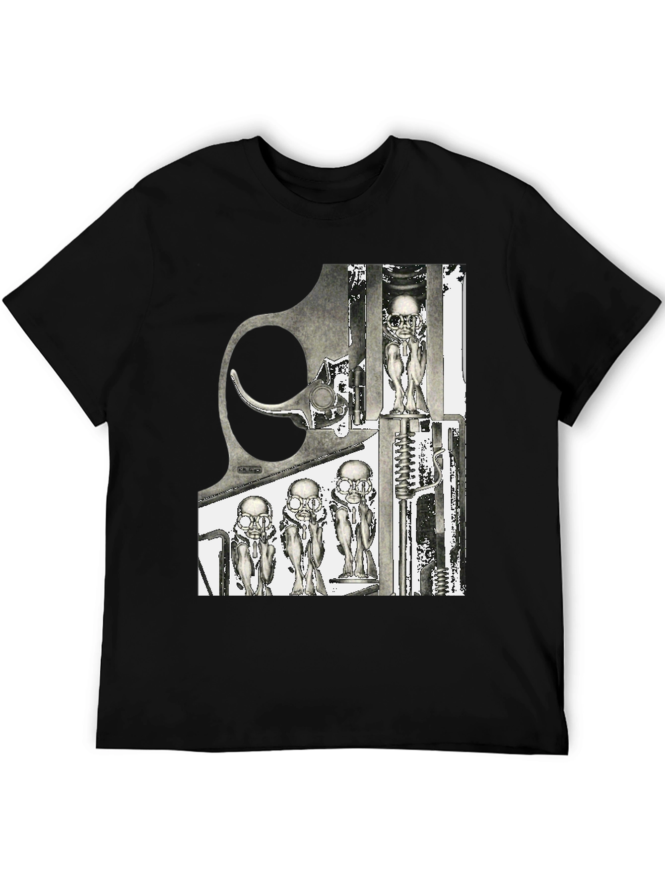 Surreal Revolver Graphic T-Shirt