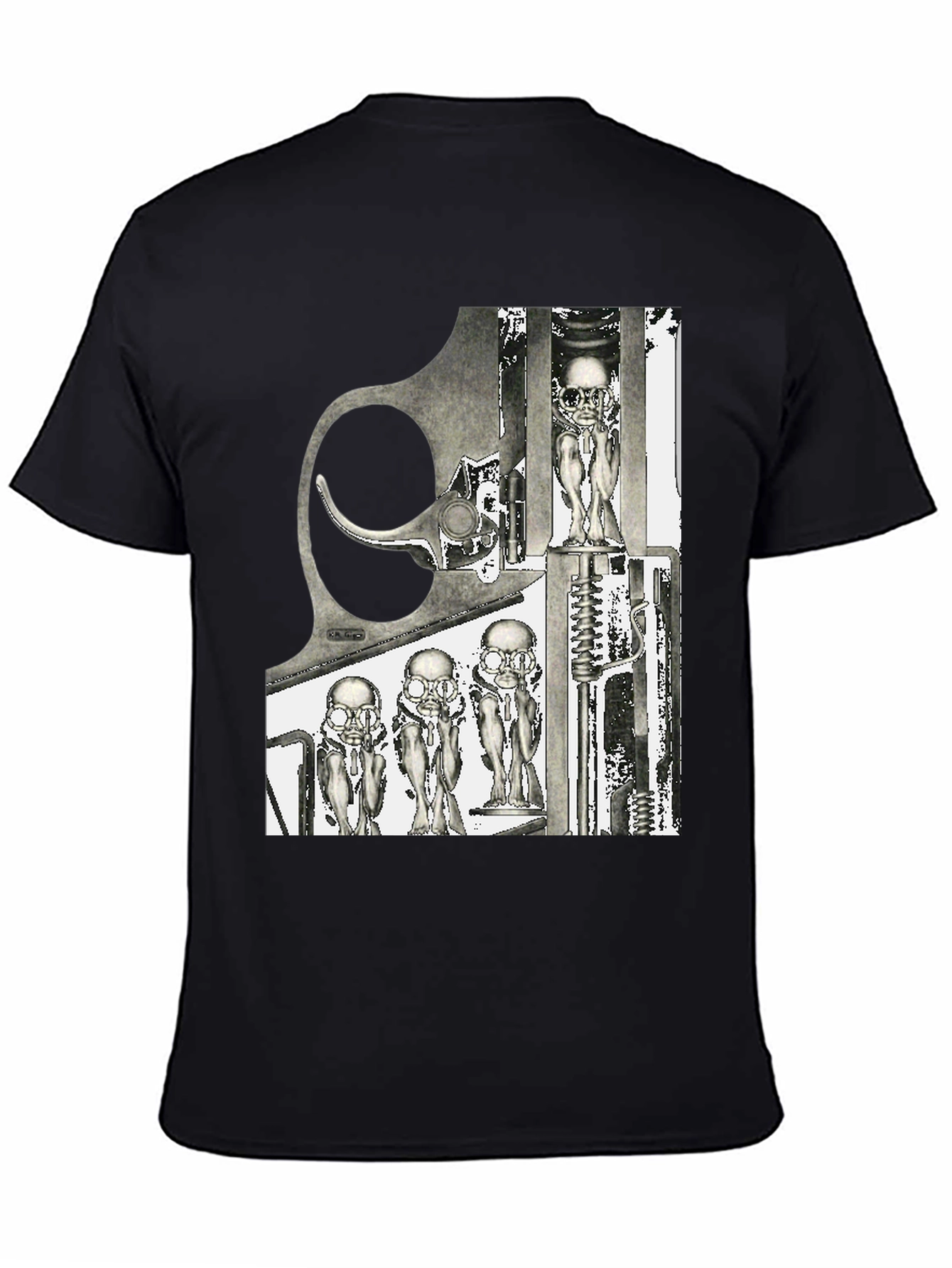 Surreal Revolver Graphic T-Shirt