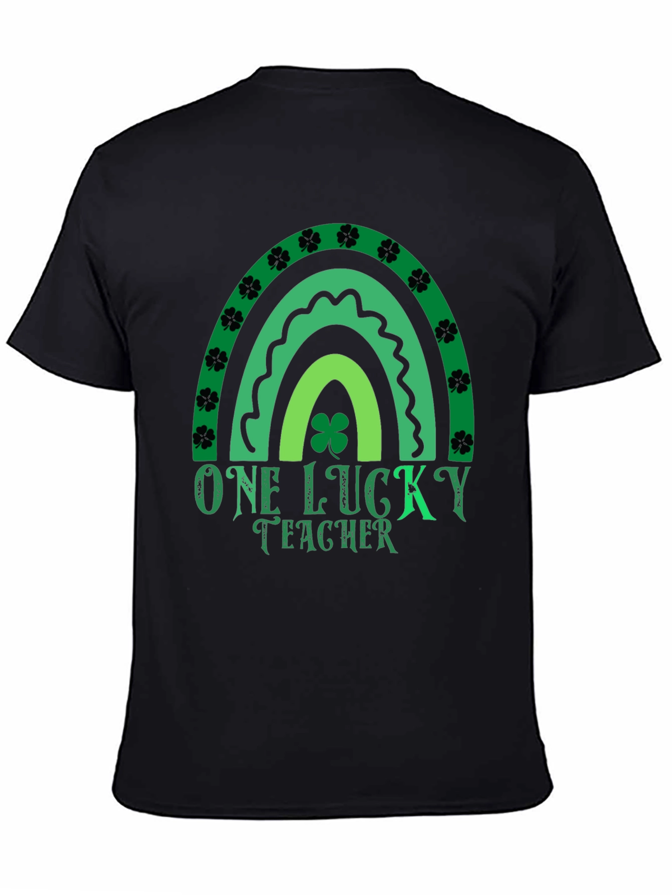 Lucky Teacher Rainbow T-Shirt - St. Patricks Day