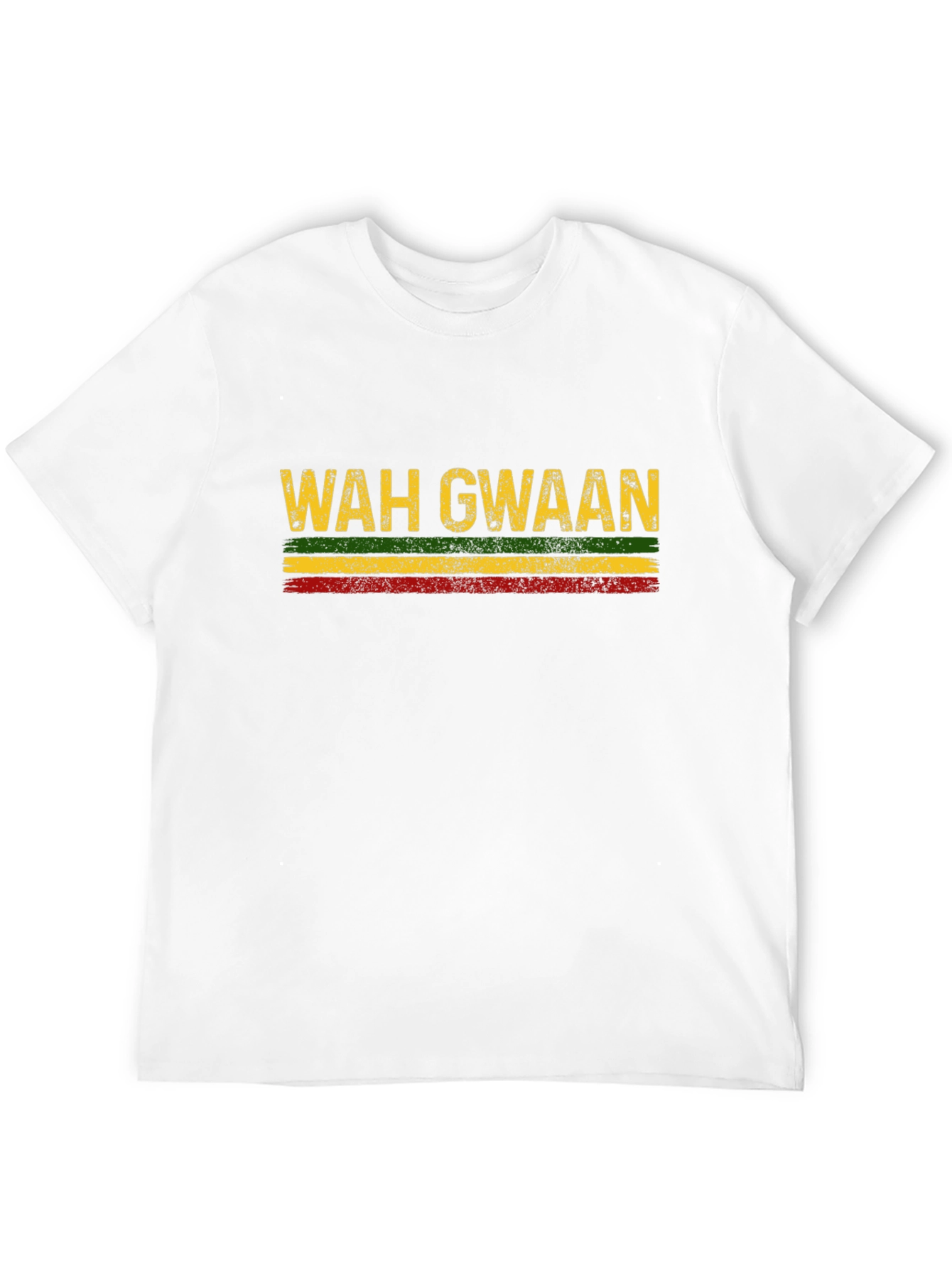 Wah Gwaan Reggae T-Shirt - Black