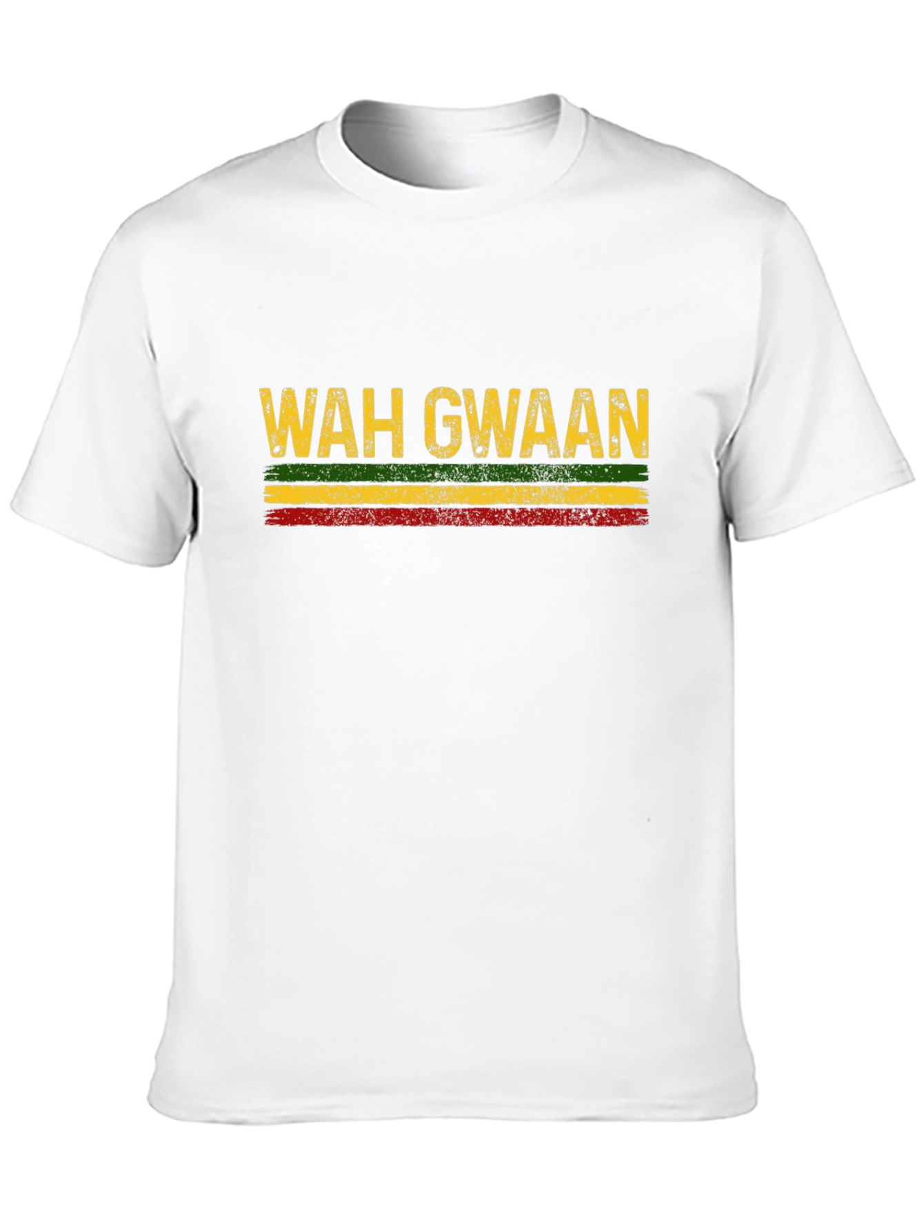 Wah Gwaan Reggae T-Shirt - Black