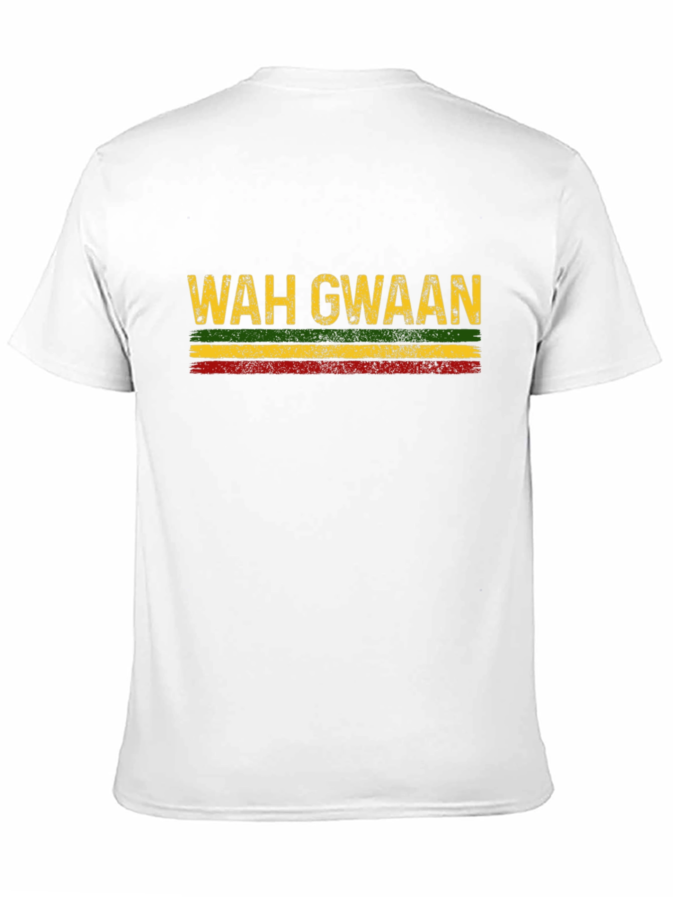 Wah Gwaan Reggae T-Shirt - Black