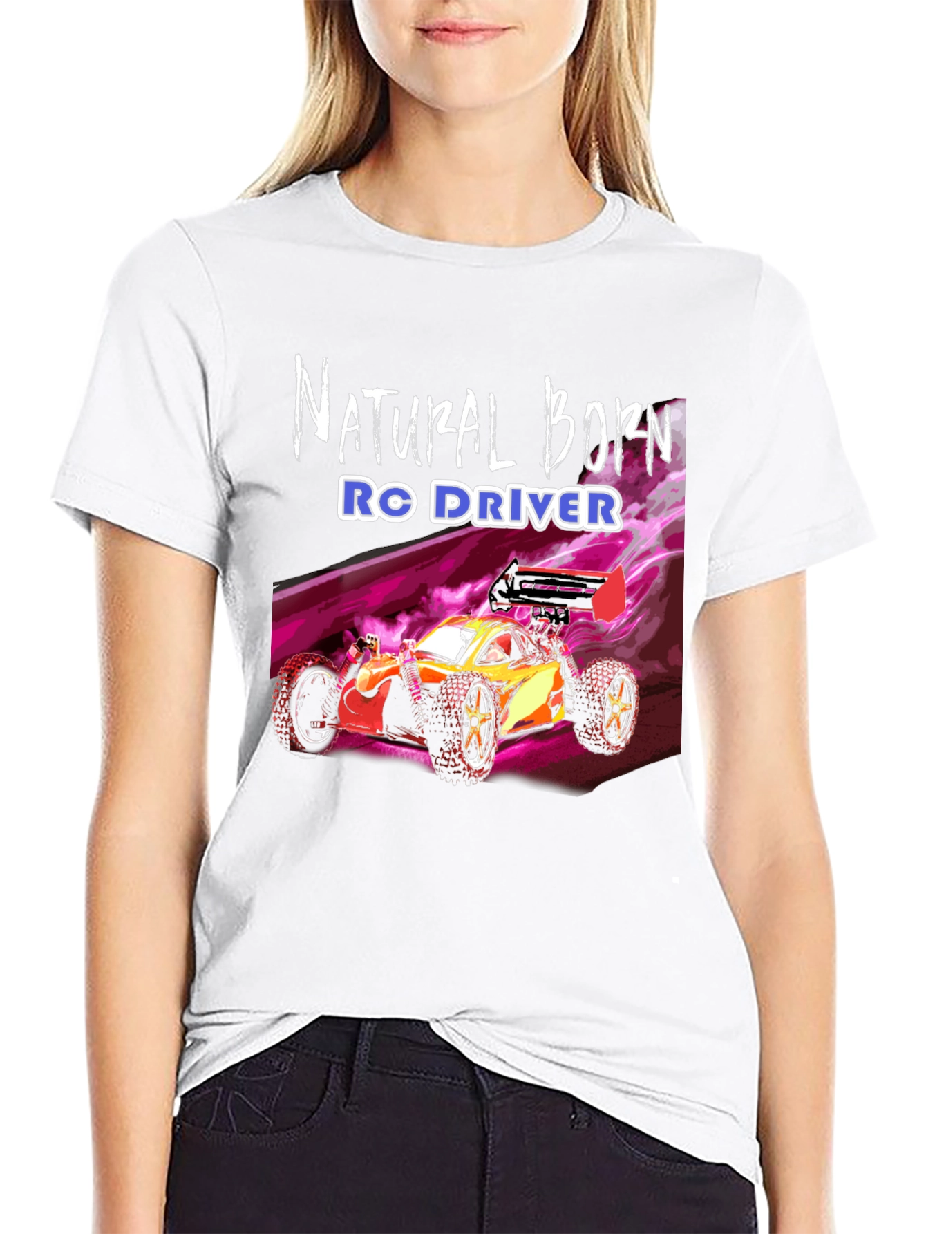 Natural Born RC Driver Graphic Tee