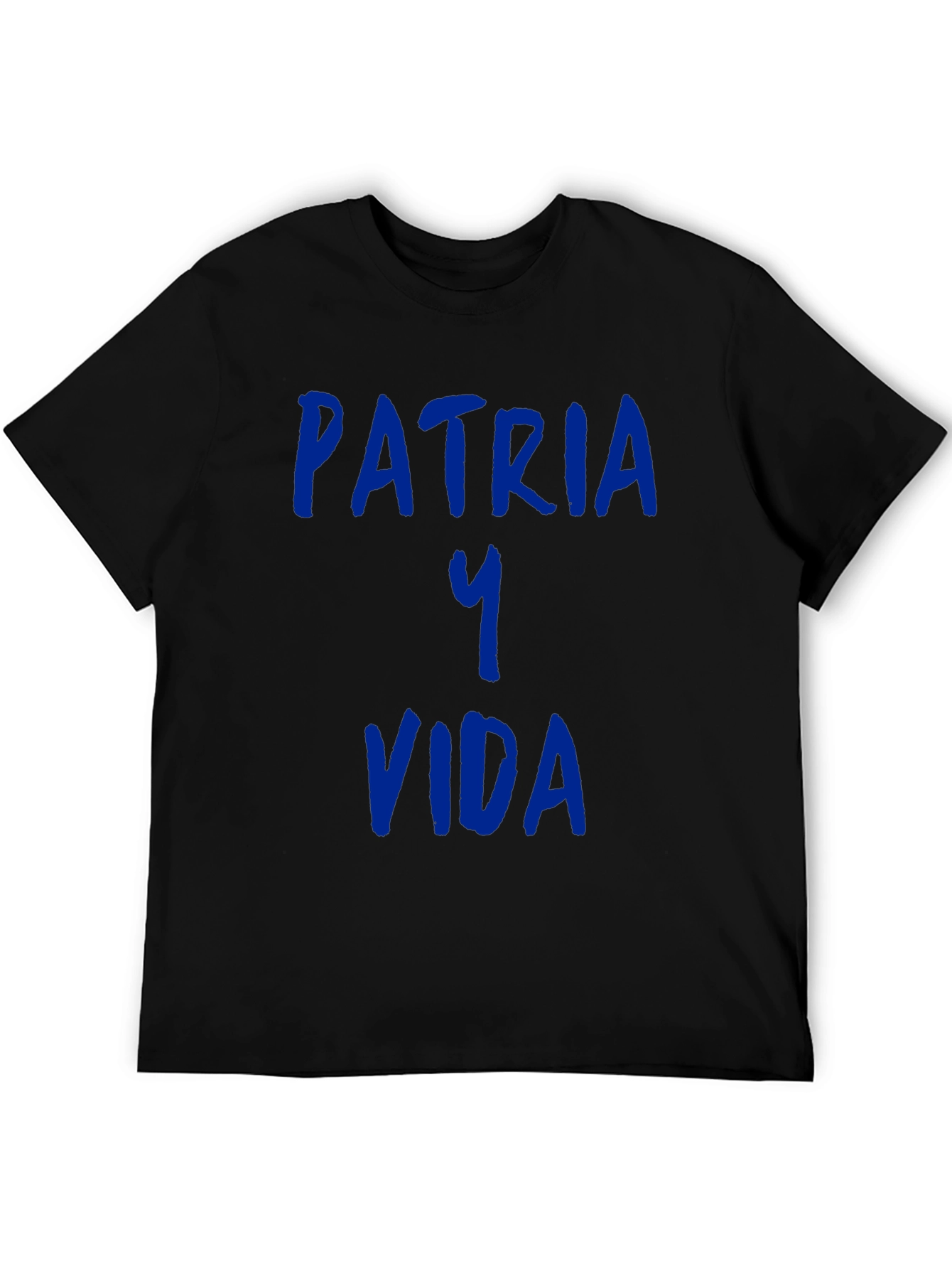 Patria Y Vida Black T-Shirt - Freedom & Life