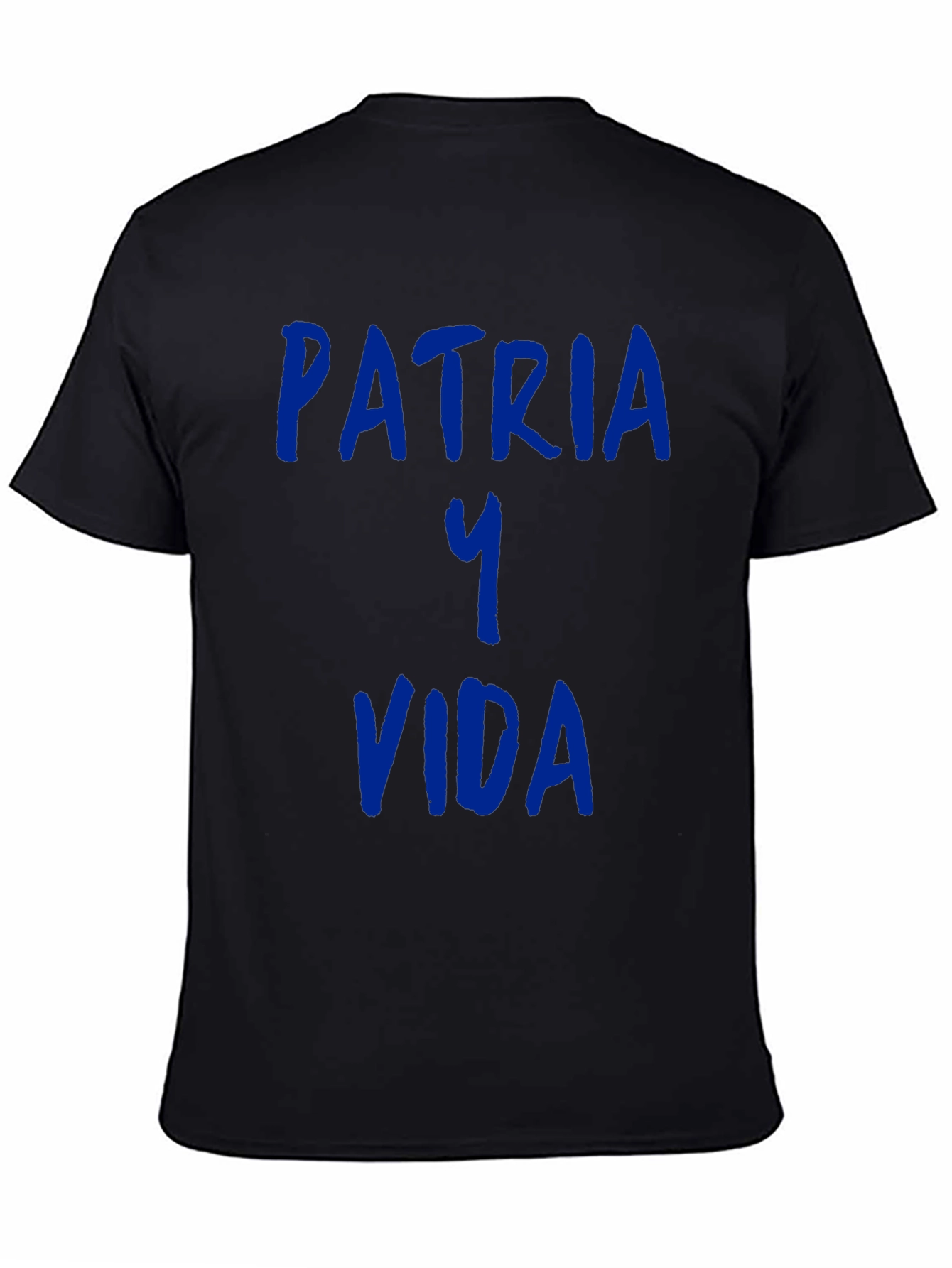 Patria Y Vida Black T-Shirt - Freedom & Life